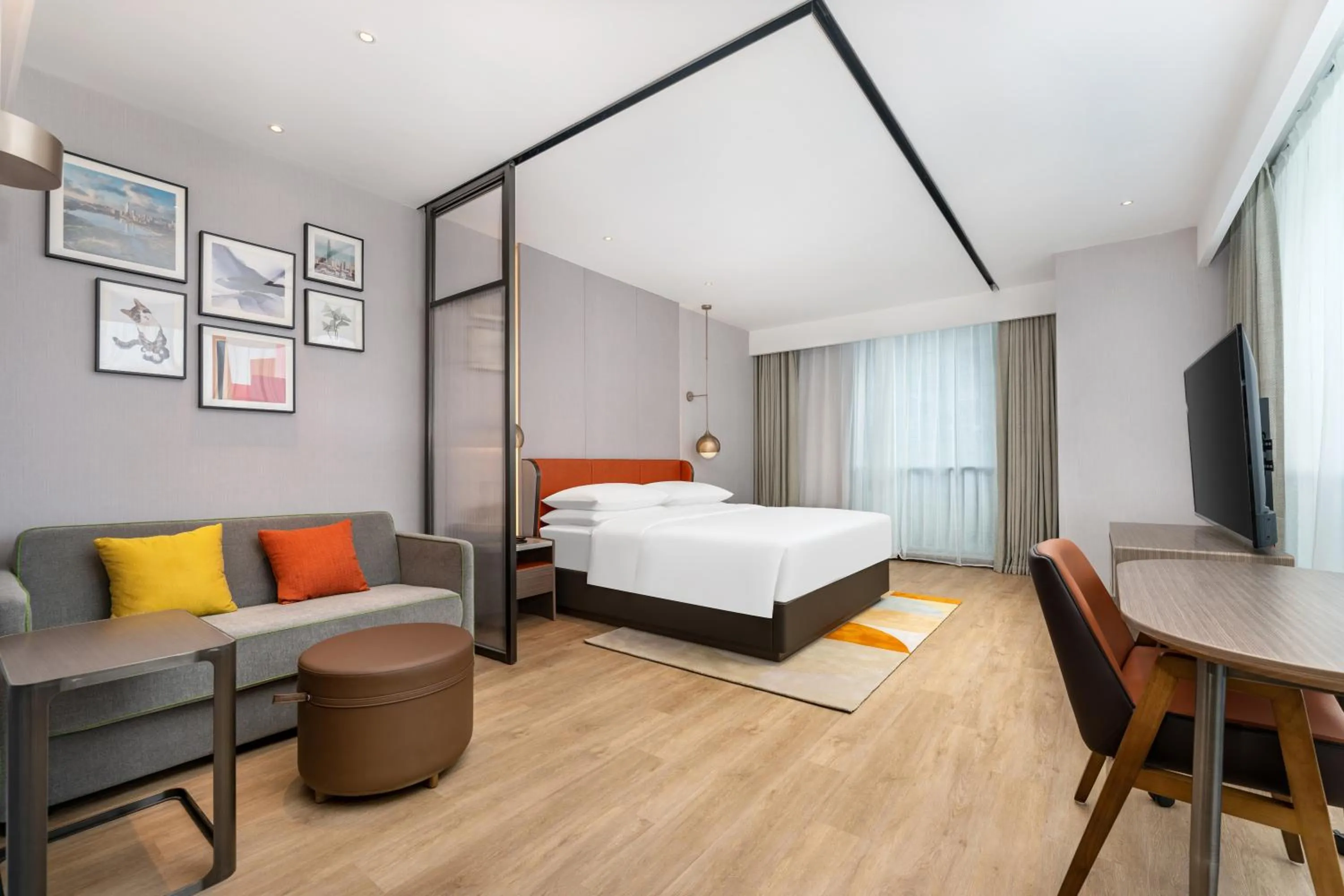 Bedroom, Bed in Home2 Suites by Hilton Shenzhen Nanshan Science & Technology Park