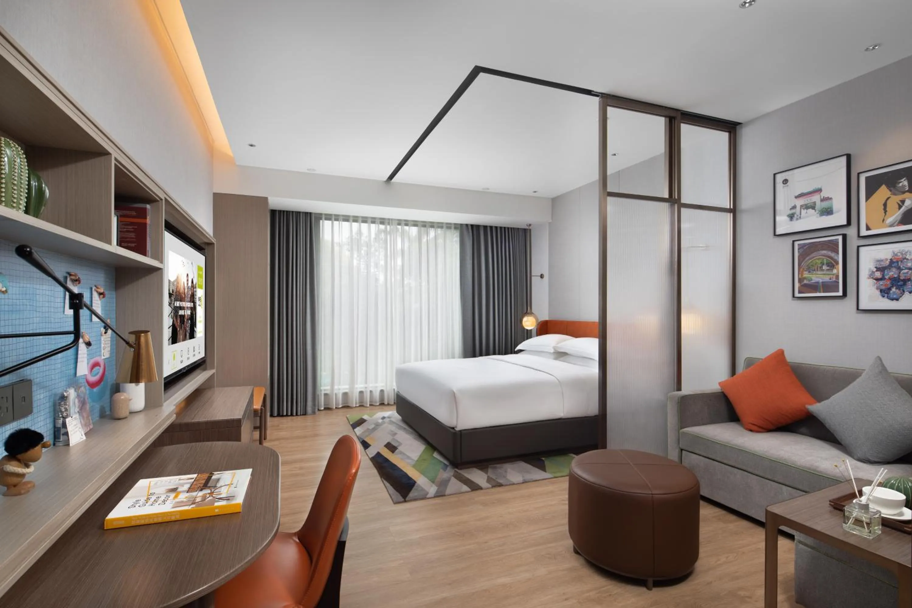 Photo of the whole room in Home2 Suites By Hilton Wuhan Xudong