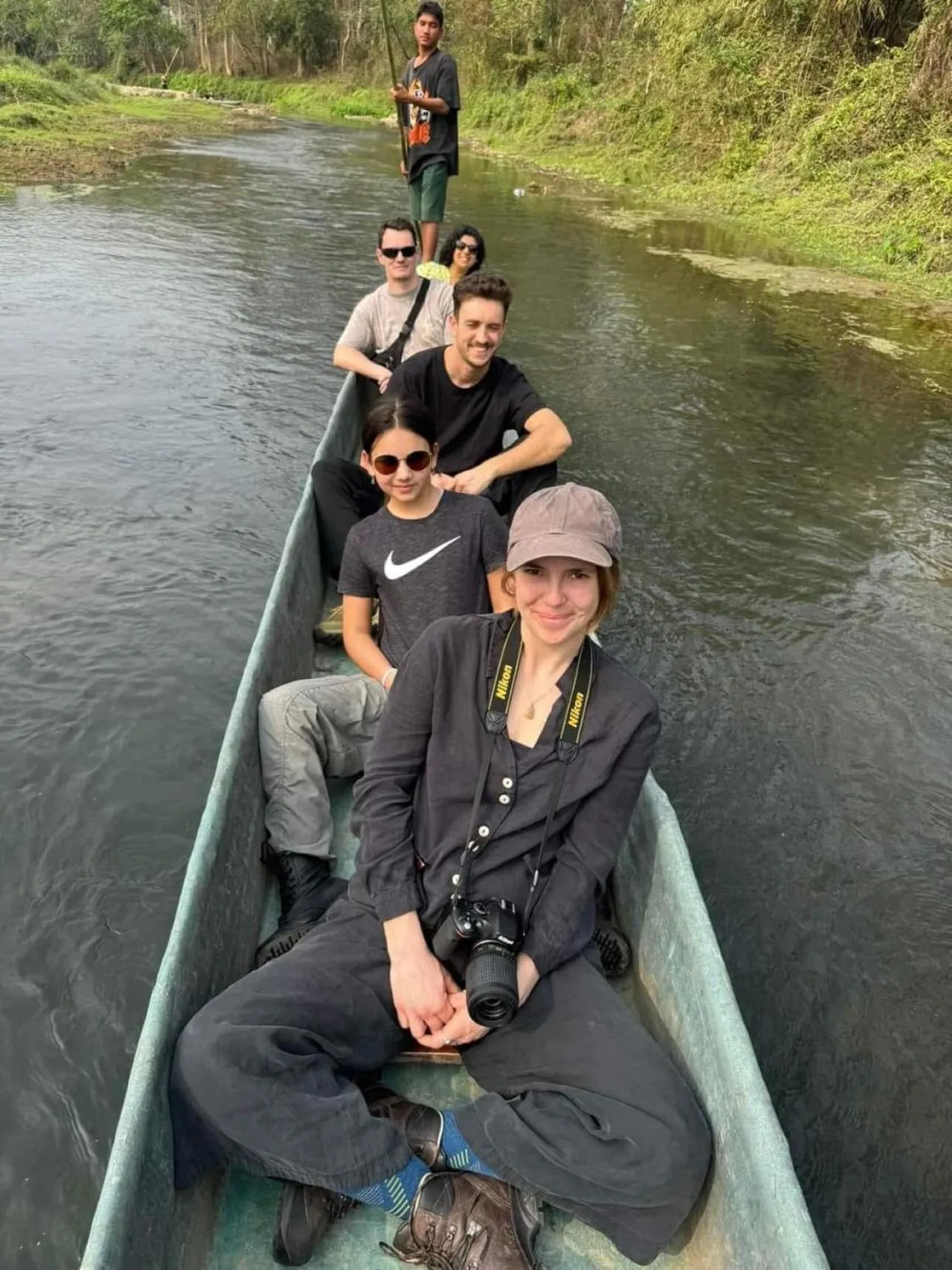 Canoeing in Sauraha Holiday Home Riverside by managed Hotel Surya Adventure