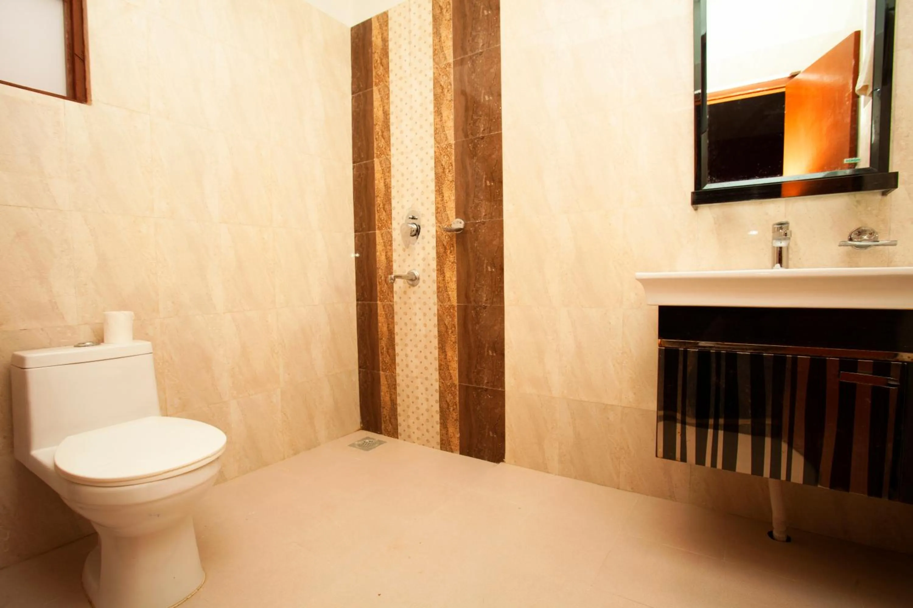 Toilet in Sauraha Holiday Home Riverside by managed Hotel Surya Adventure