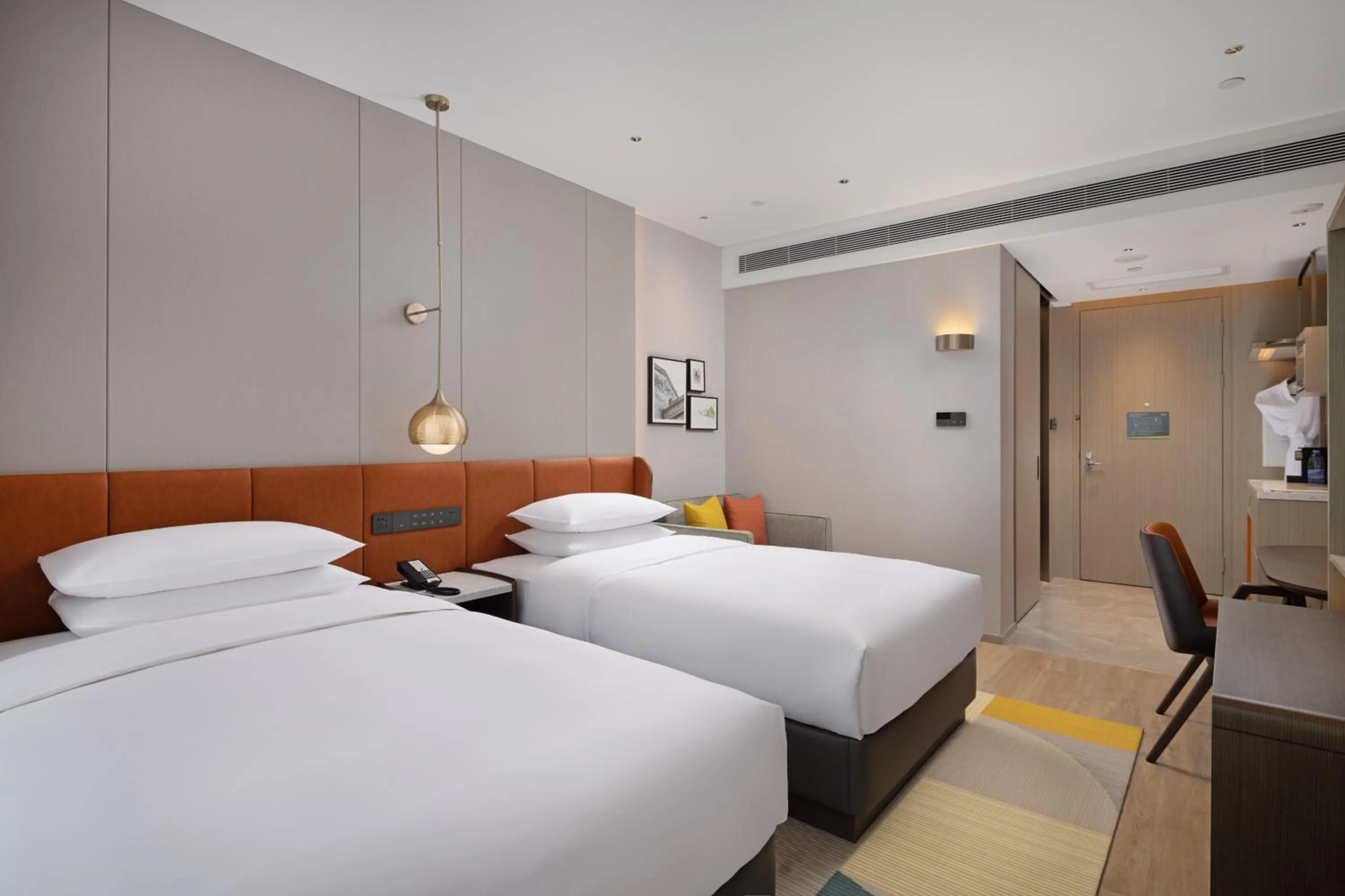 Bed in Home2 Suites By Hilton Foshan Jiujiang