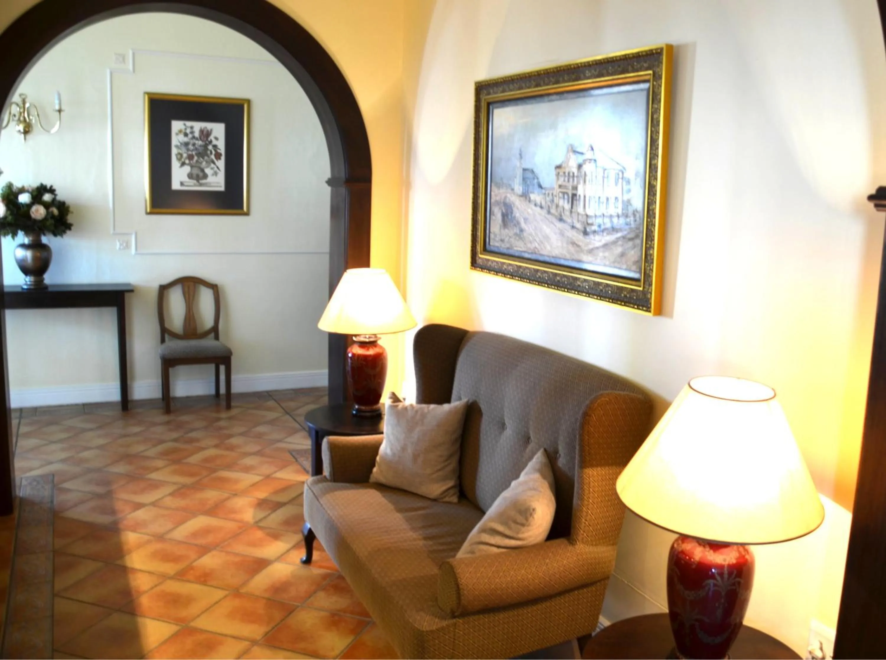 Lobby or reception in Hotel Eberwein Garni