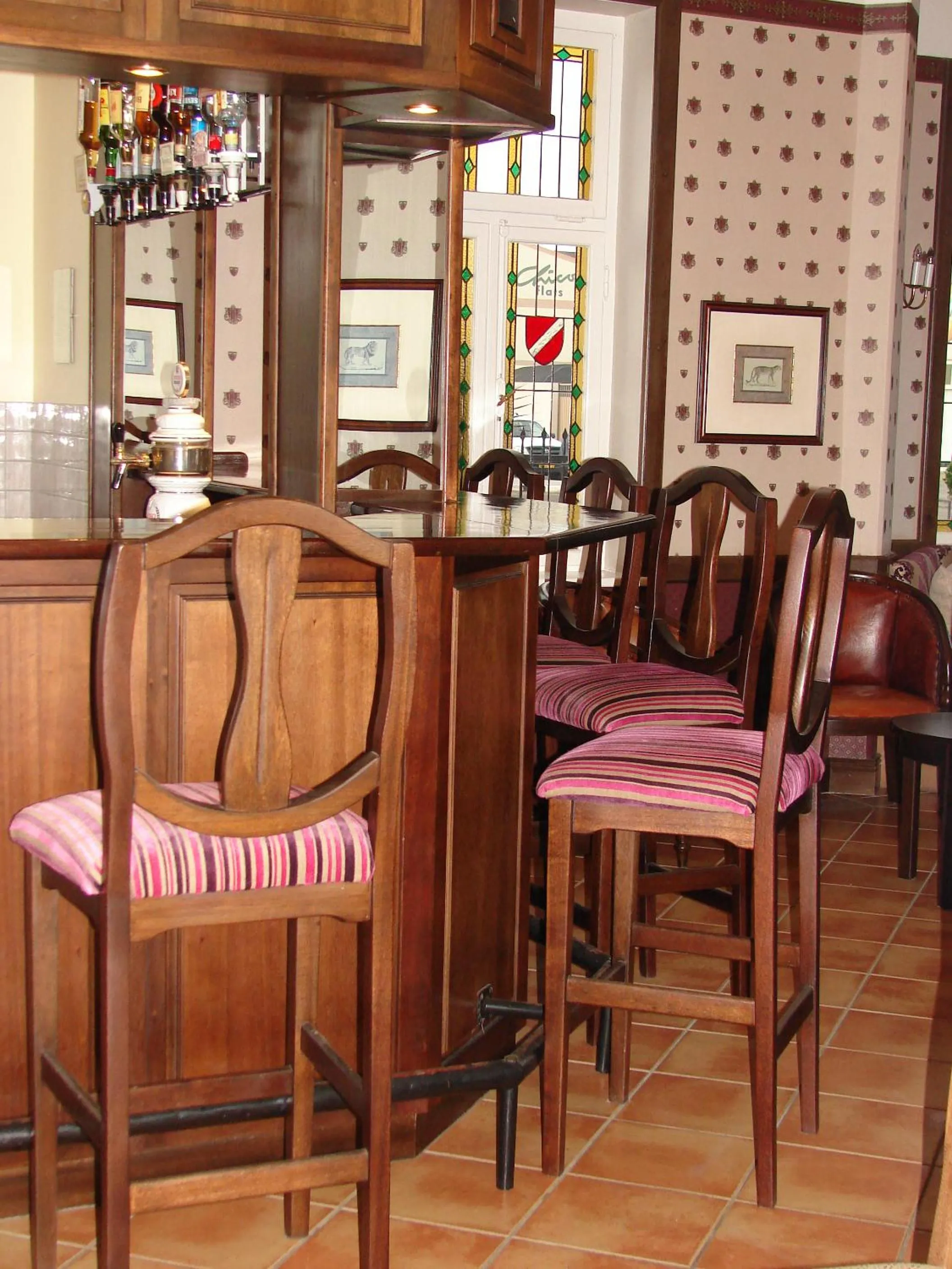 Lounge or bar in Hotel Eberwein Garni