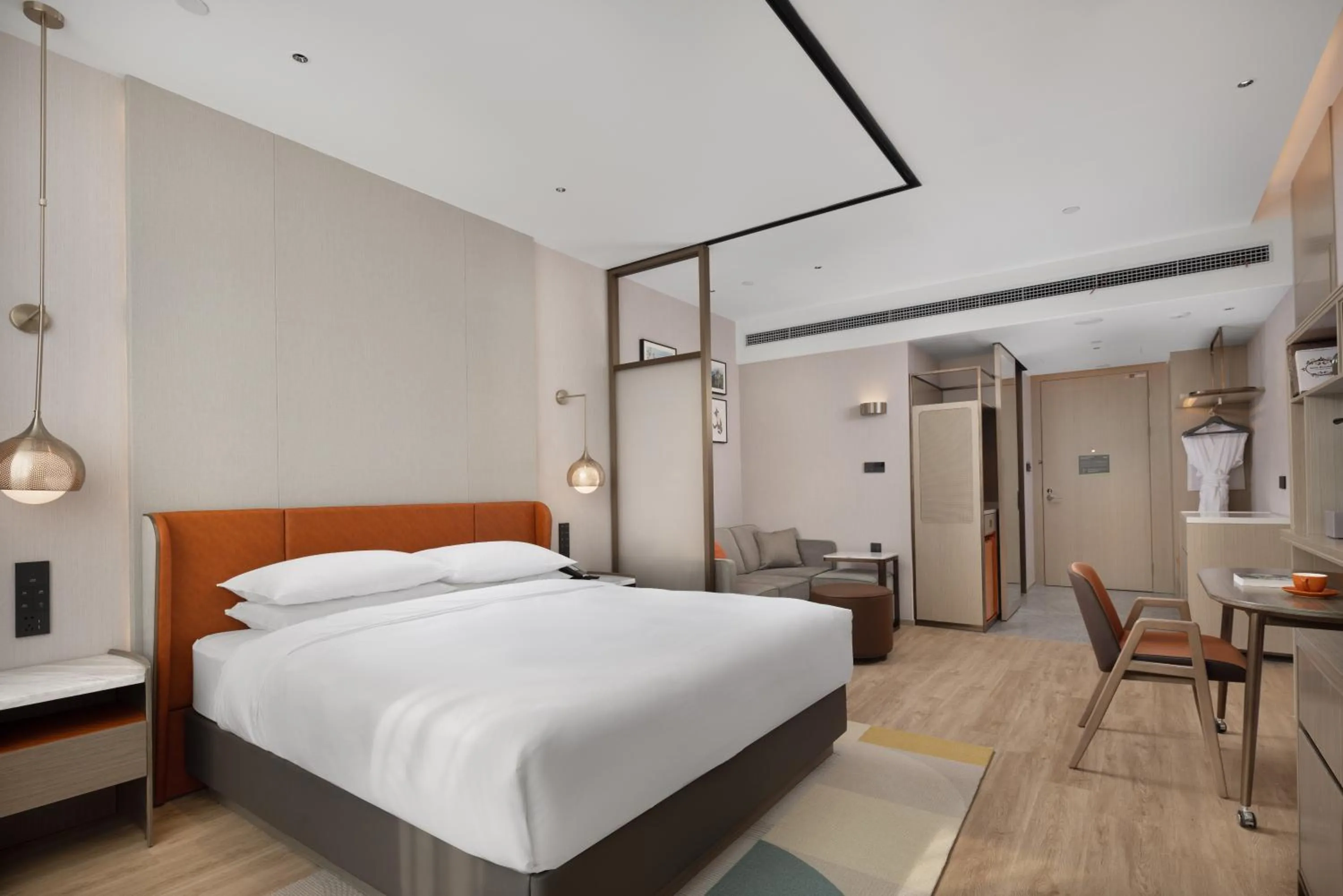 Bed in Home2 Suites by Hilton Beijing Shunyi