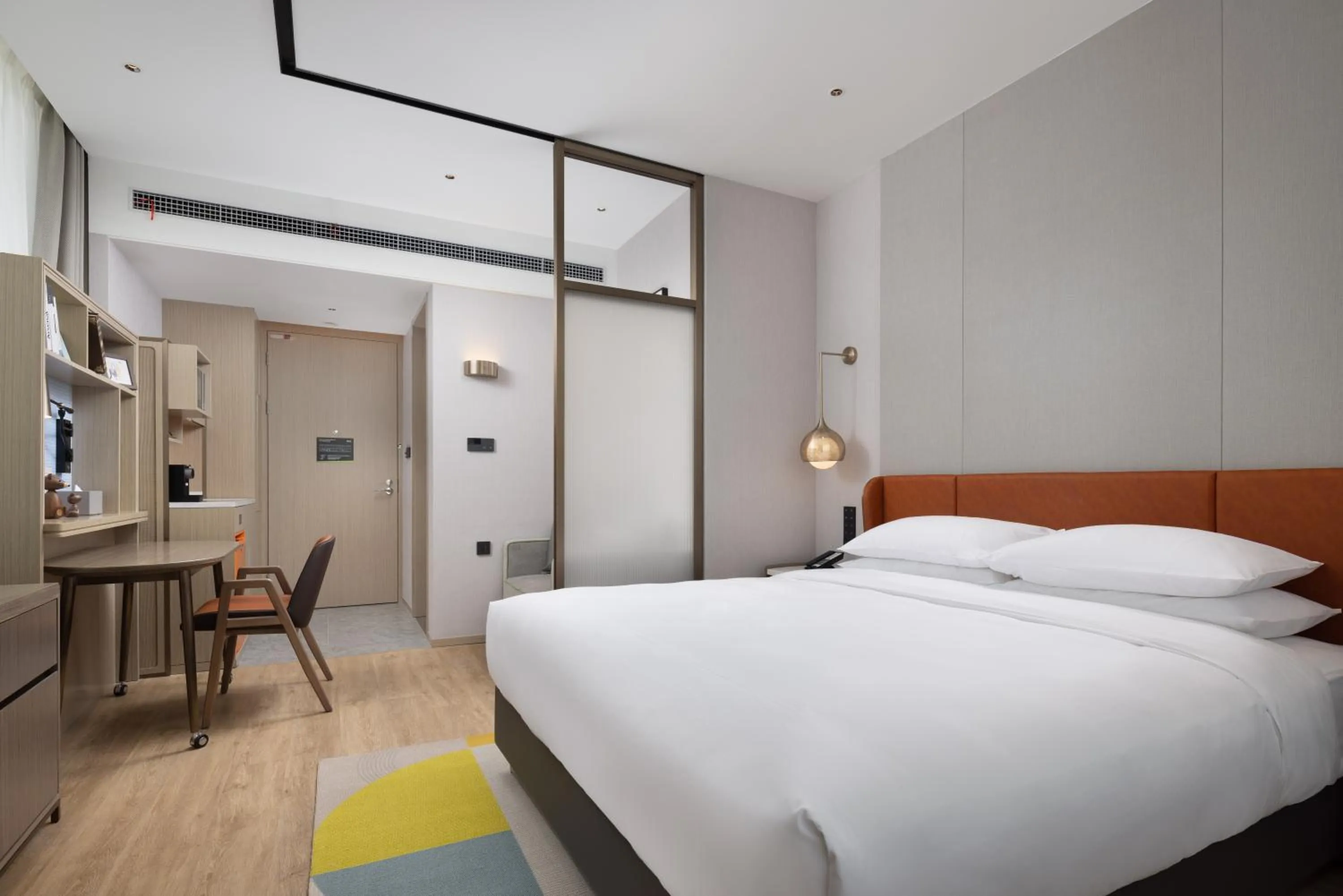 Bed in Home2 Suites by Hilton Beijing Shunyi