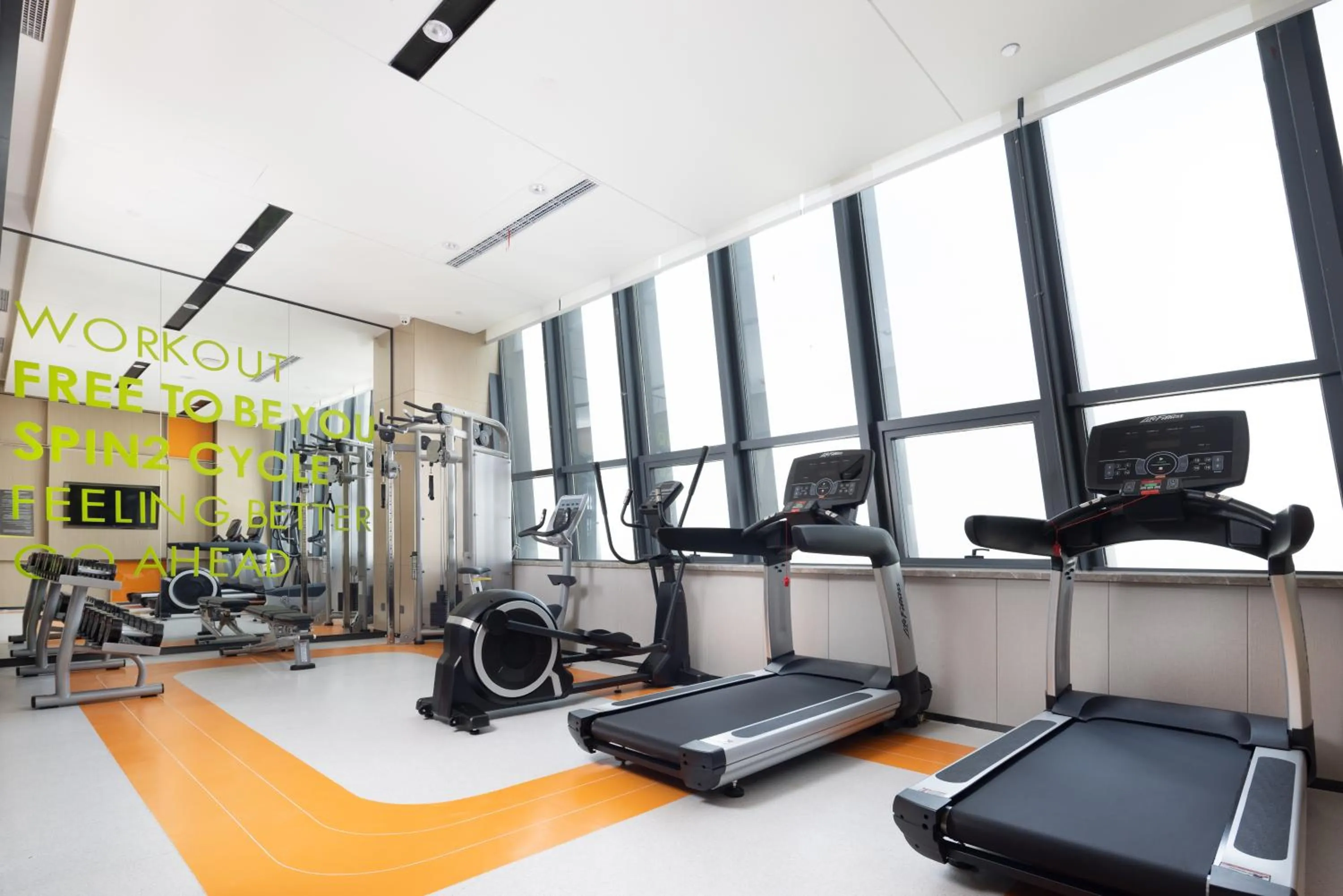 Fitness centre/facilities in Home2 Suites by Hilton Beijing Shunyi