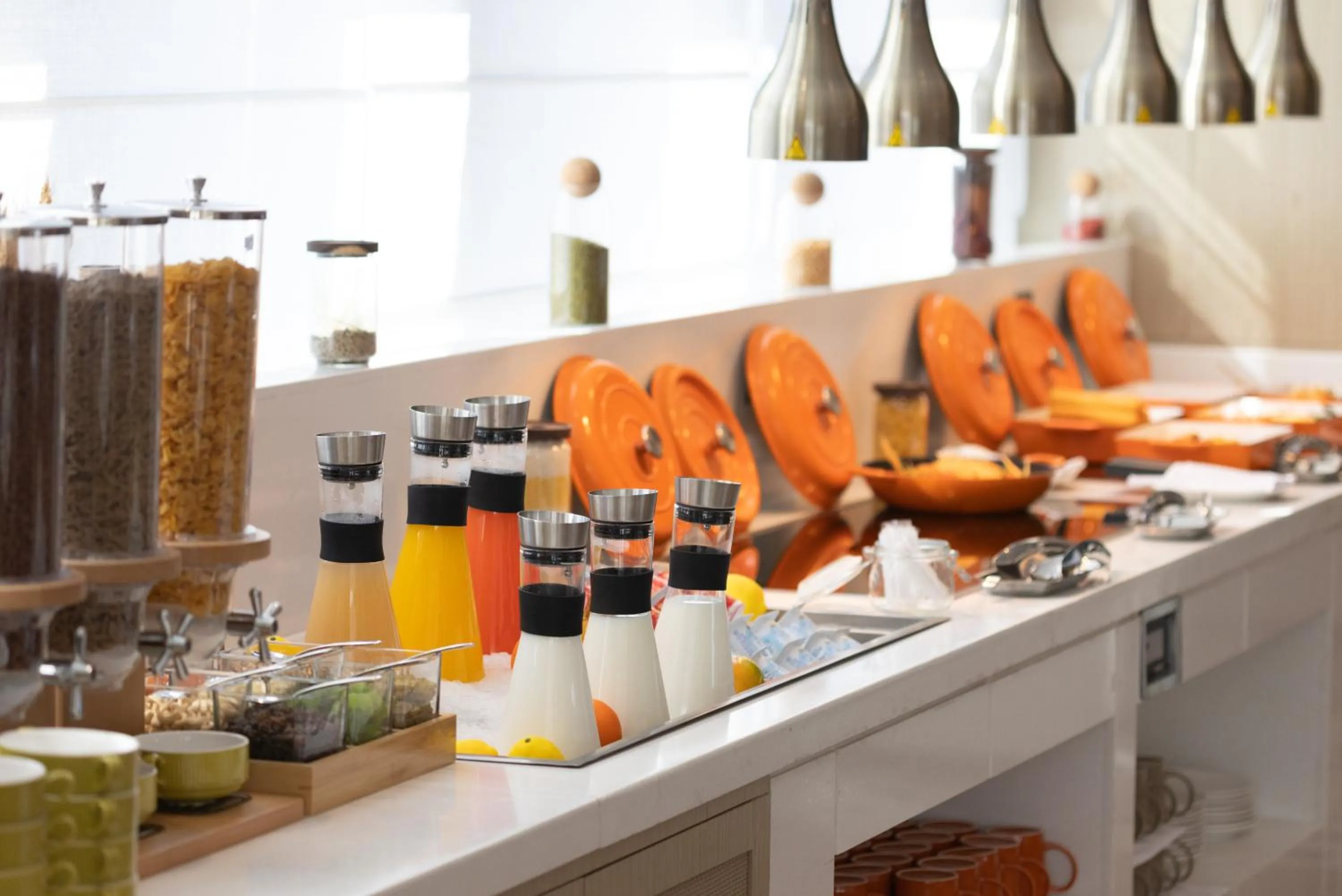 Buffet breakfast in Home2 Suites by Hilton Beijing Shunyi