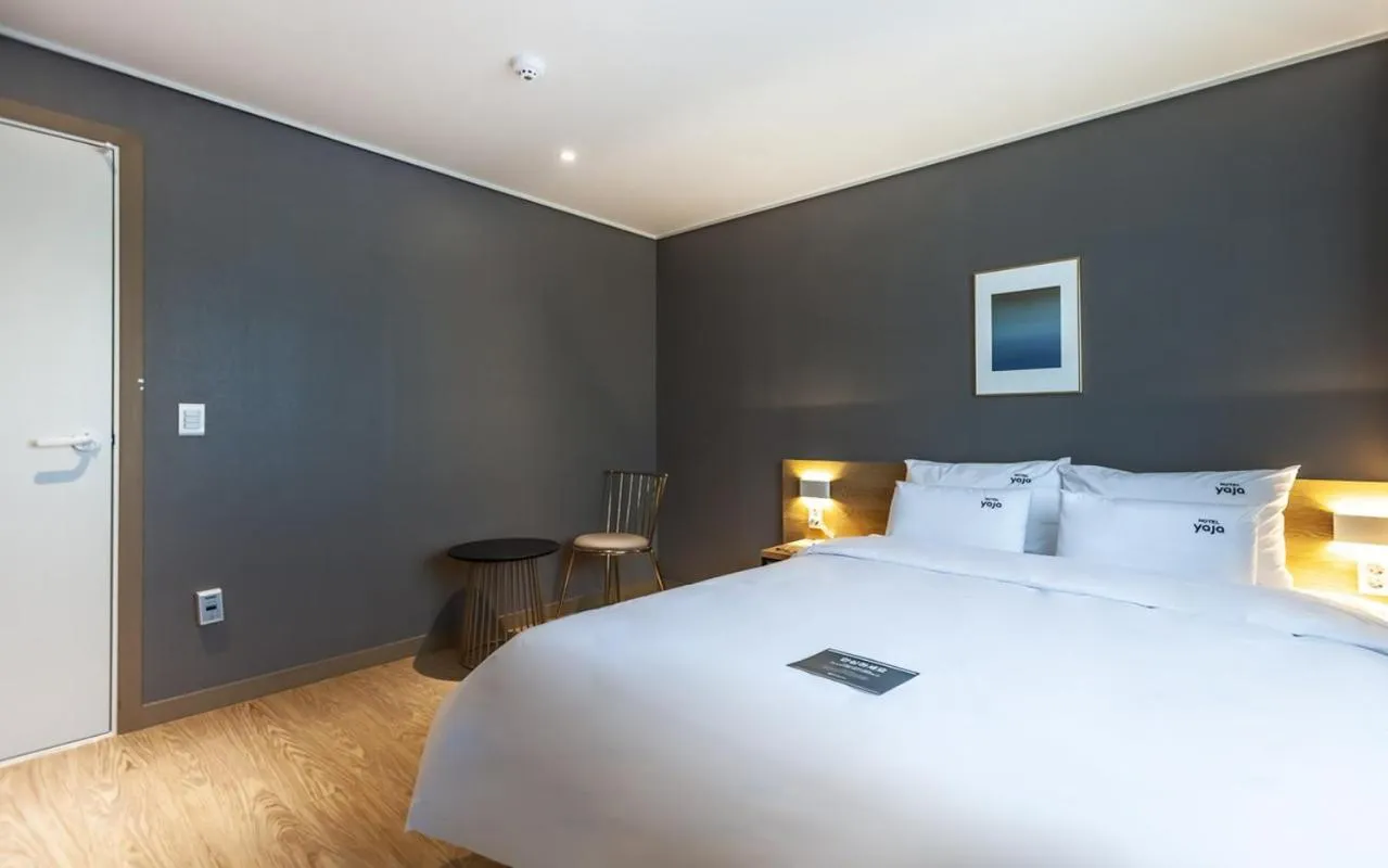 Bed in YAJA Hotel Tongyeong Ferry Terminal Branch