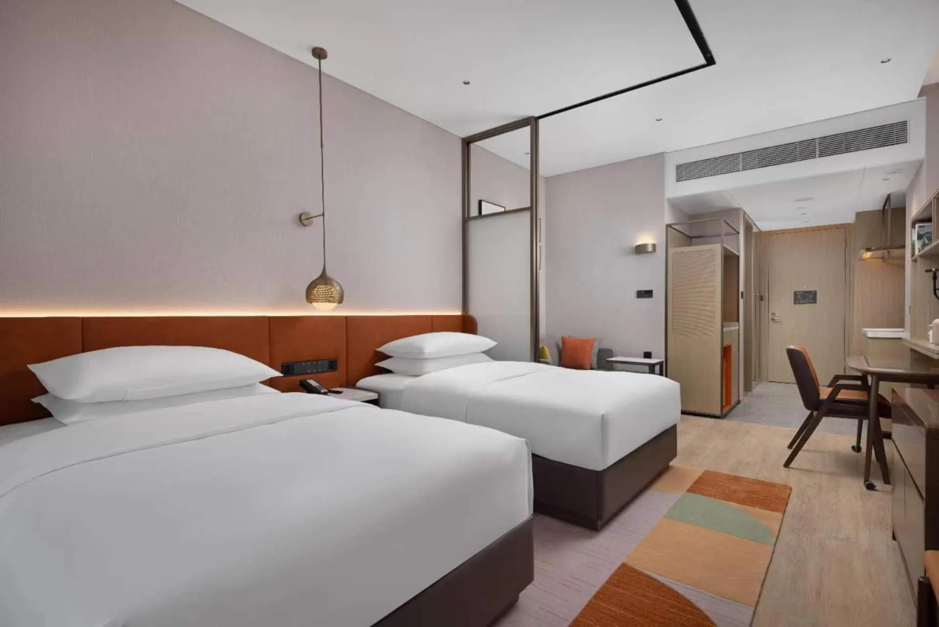 Bed in Home2 Suites by Hilton Chenzhou Nuanshui Hot Spring