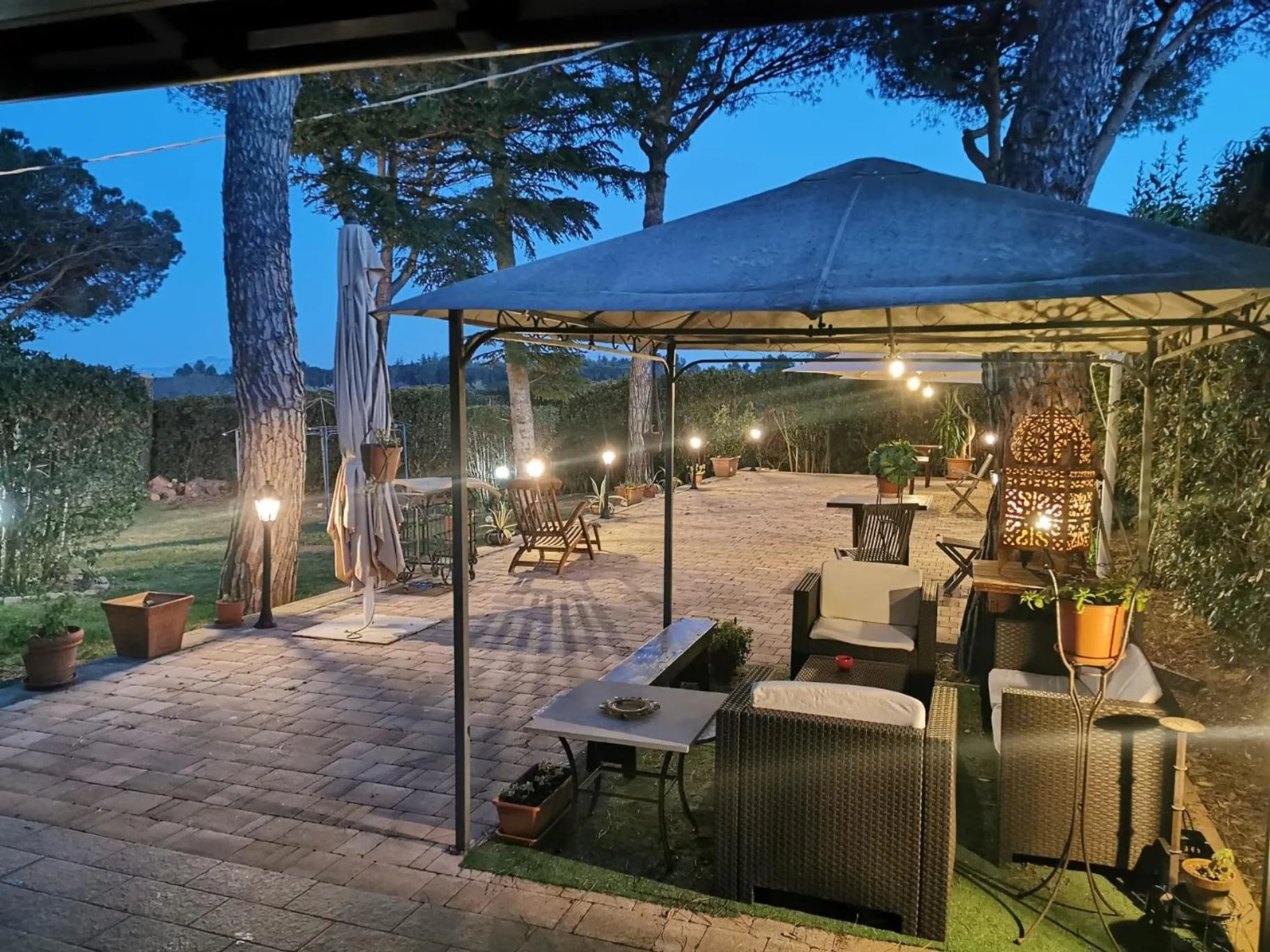 Garden in B&B Parco degli Ulivi