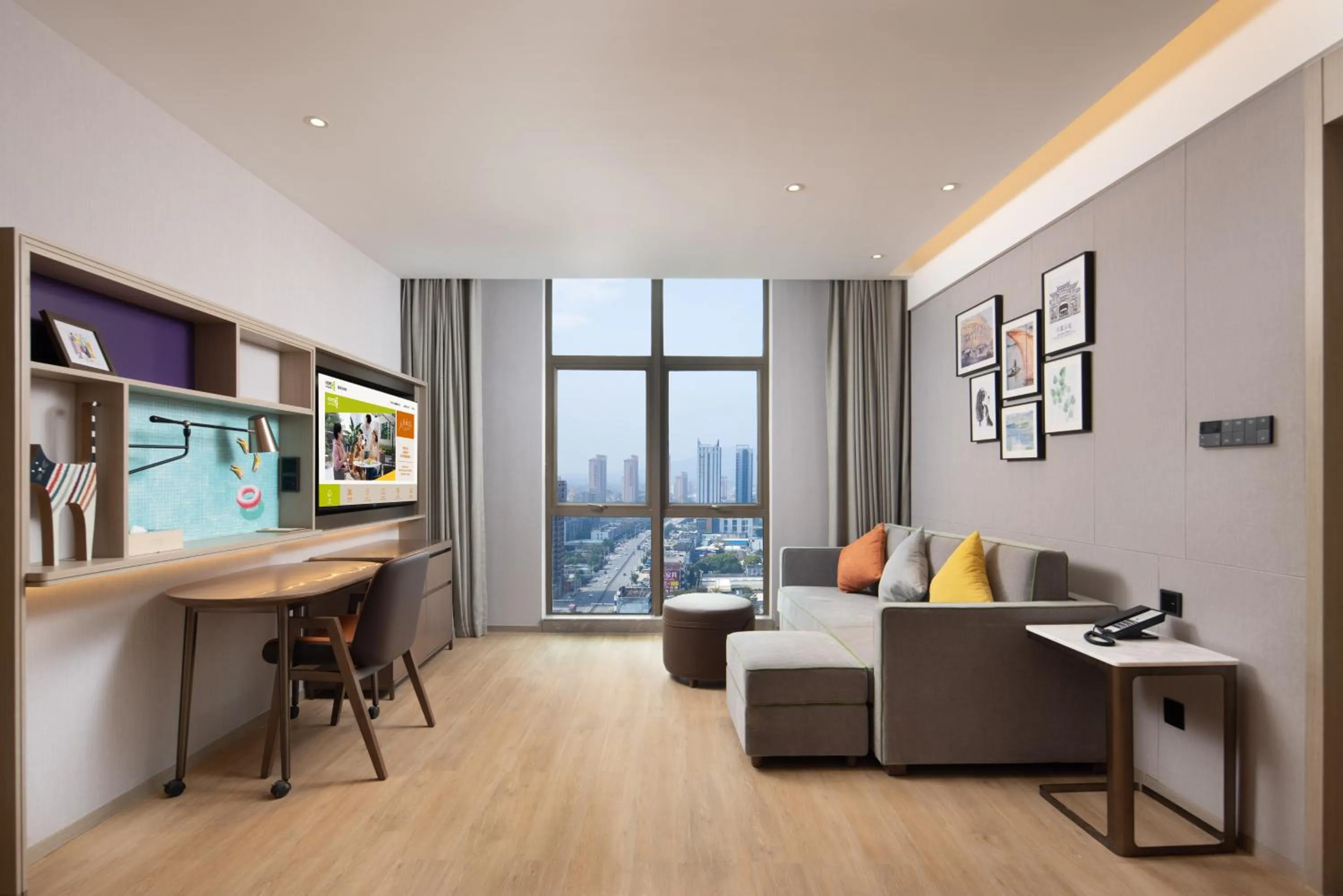Living room in Home2 Suites by Hilton Shanwei Lufeng