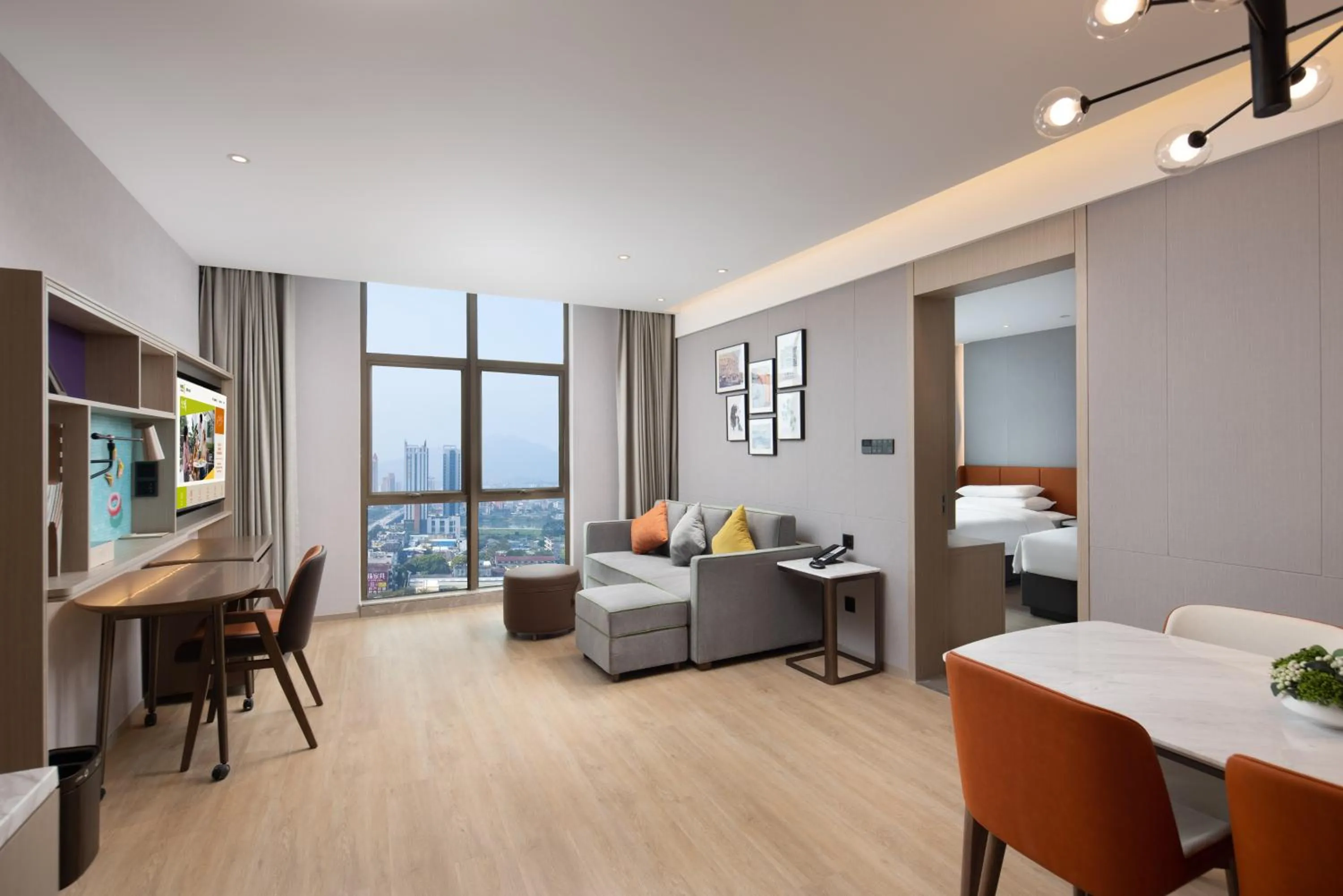 Living room in Home2 Suites by Hilton Shanwei Lufeng