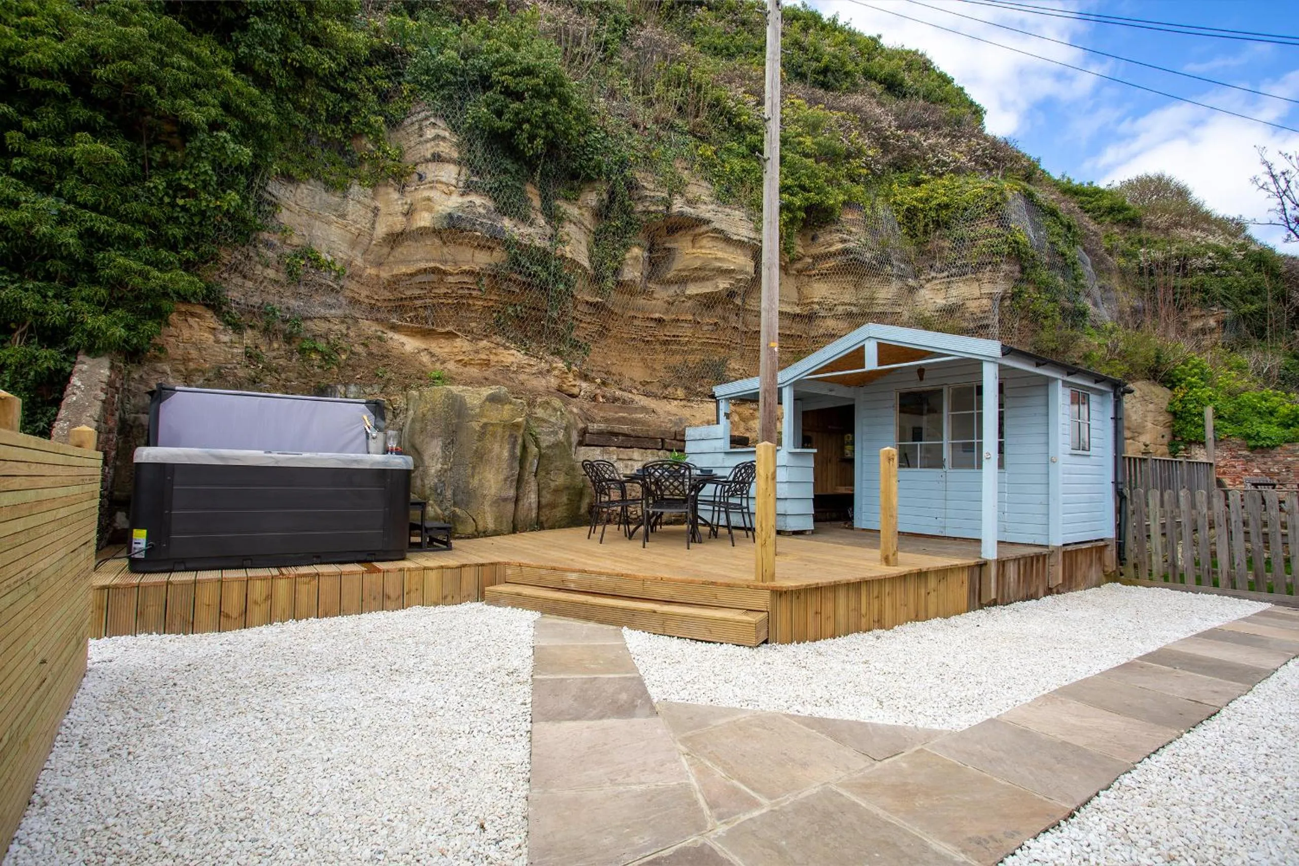 Garden in Whitby Boutique - Mast Cottage