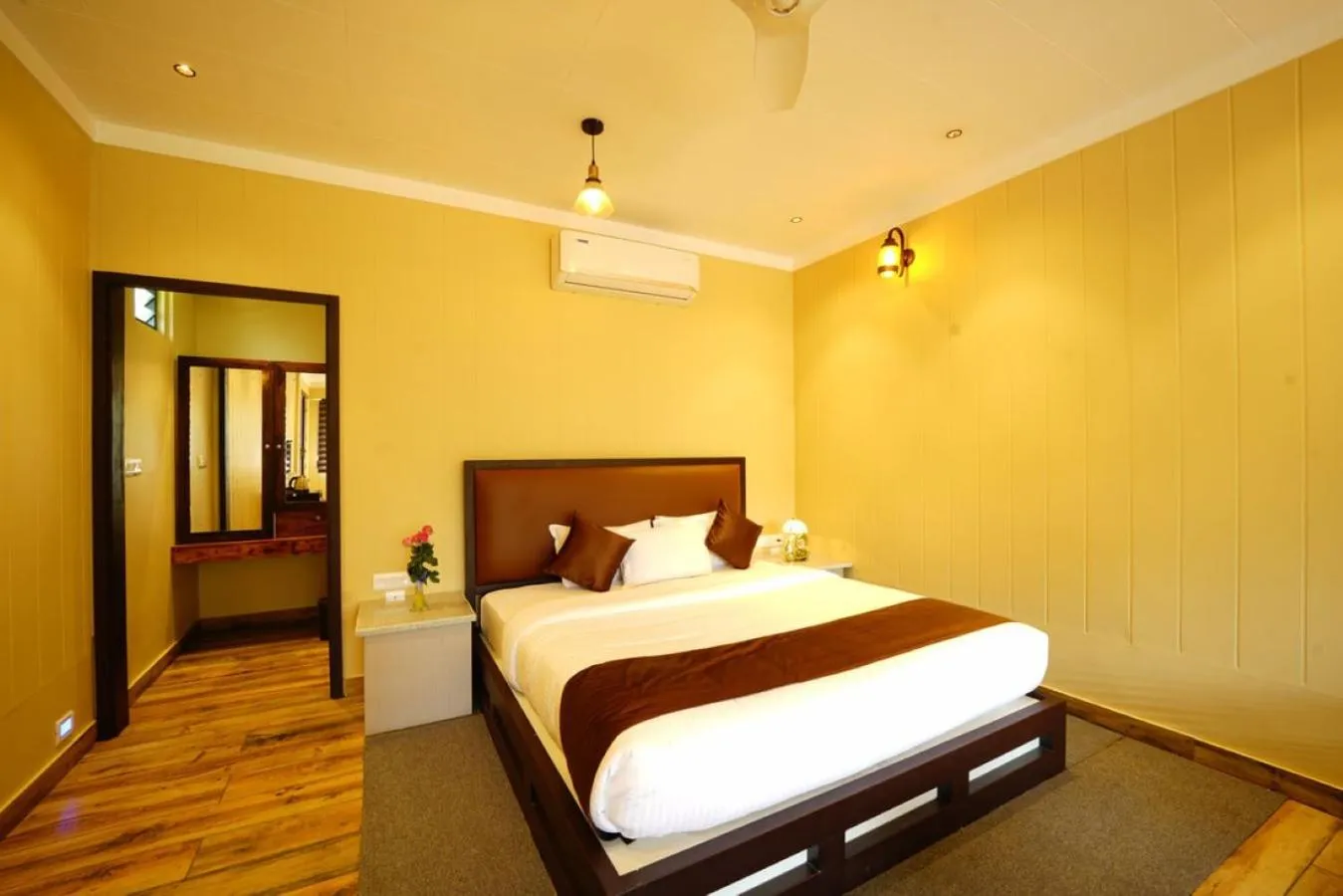 Bed in Niyatma Wayanad Pool Resort by VOYE HOMES - Inside Coffee Plantation