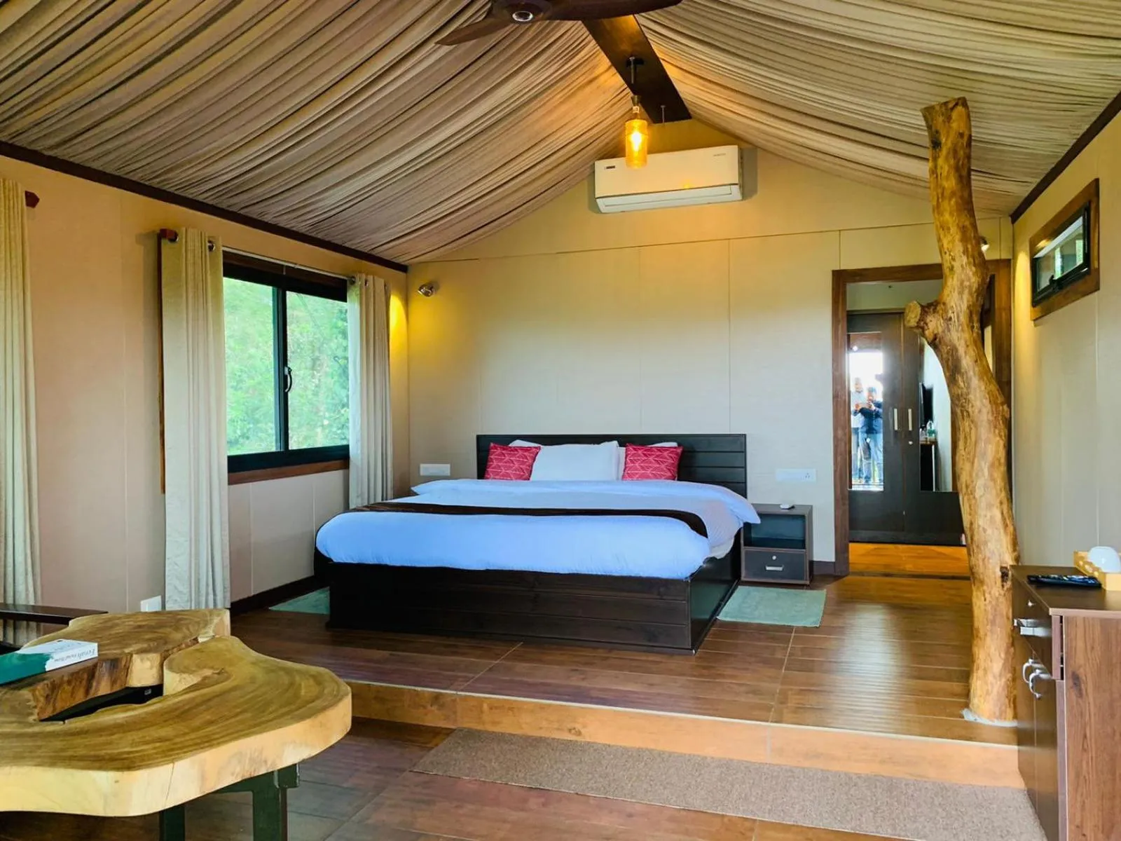 Bed in Niyatma Wayanad Pool Resort by VOYE HOMES - Inside Coffee Plantation