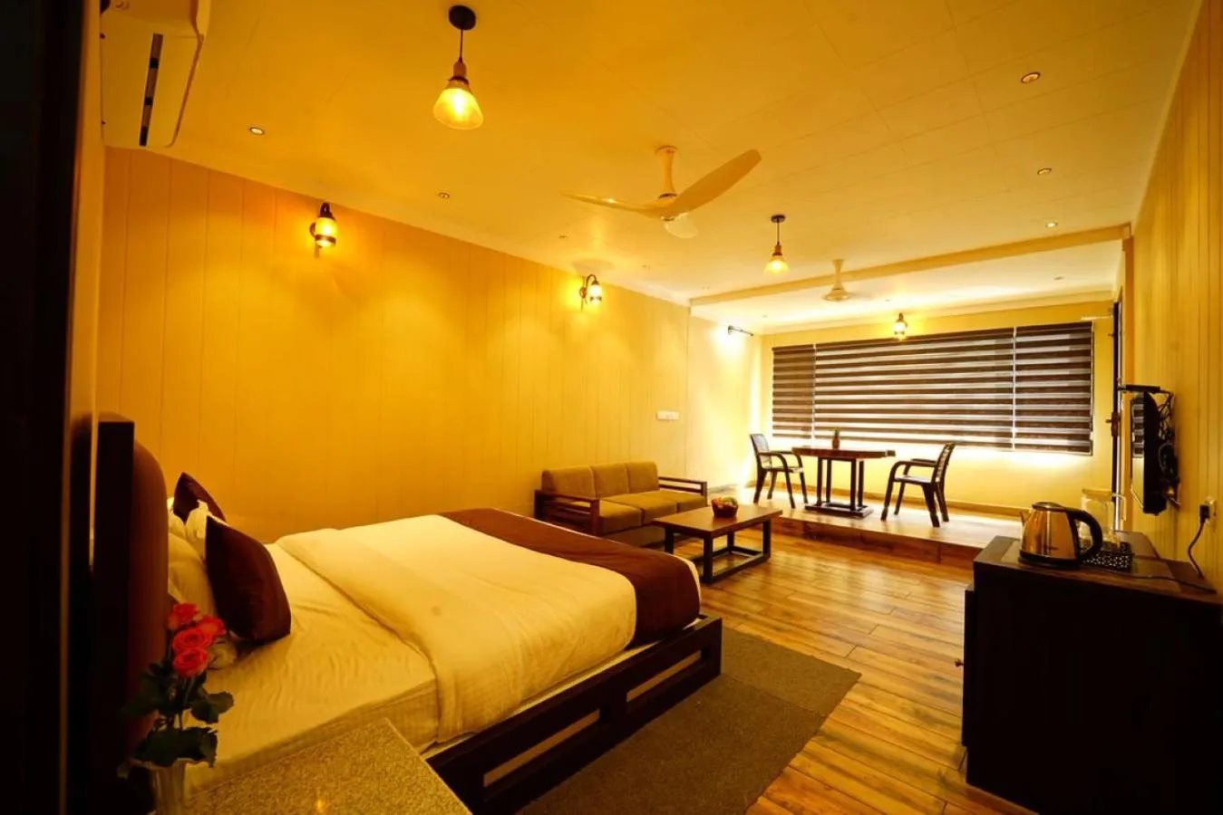 Bed in Niyatma Wayanad Pool Resort by VOYE HOMES - Inside Coffee Plantation