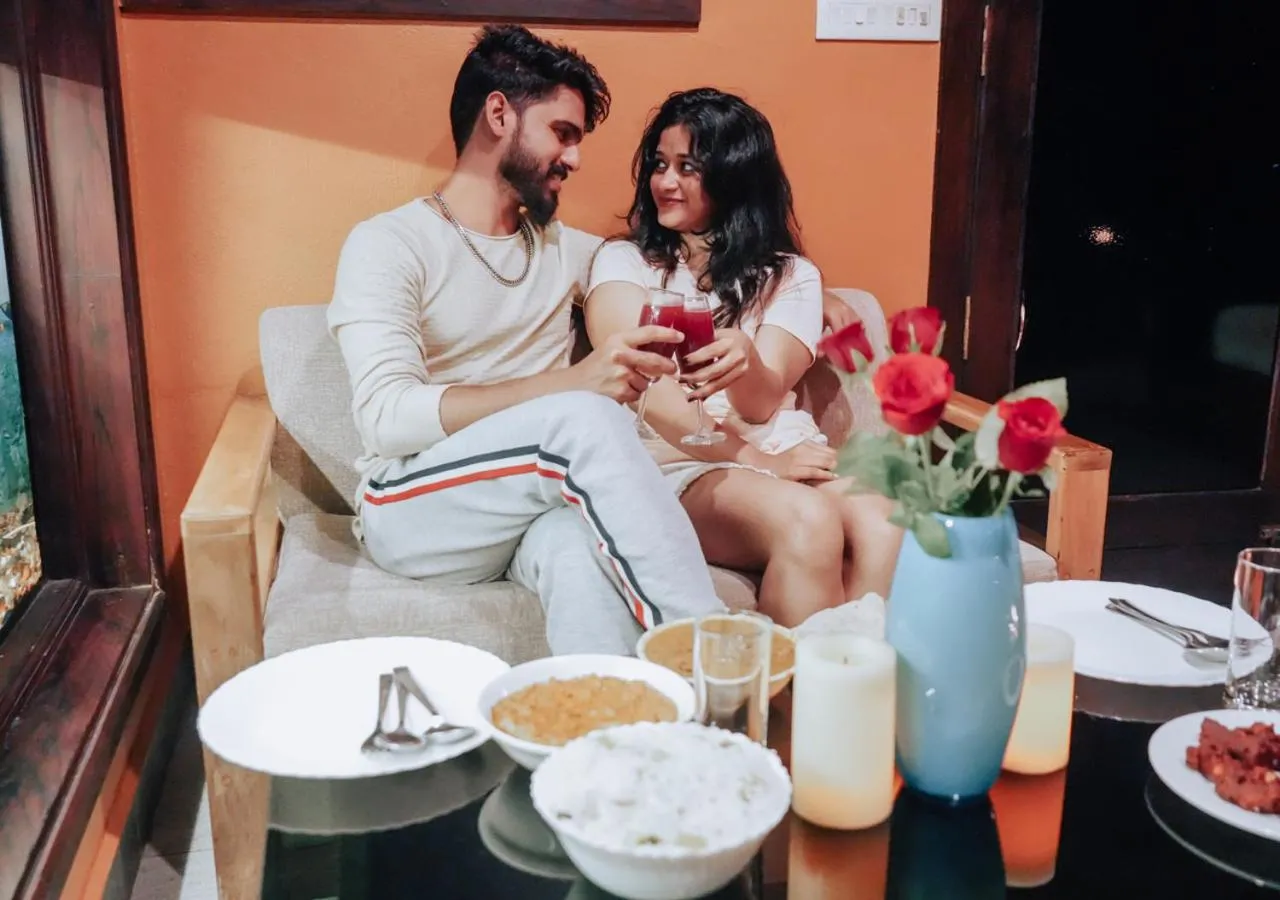 People in Niyatma Wayanad Pool Resort by VOYE HOMES - Inside Coffee Plantation