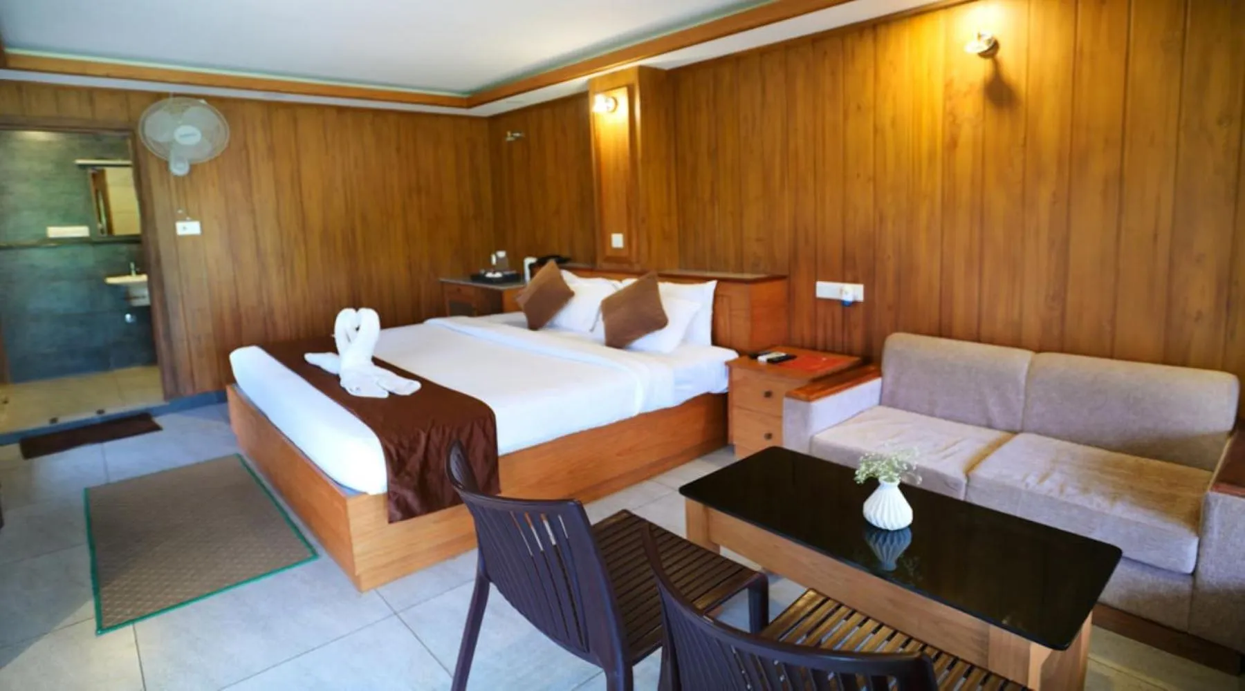 Photo of the whole room in Niyatma Wayanad Pool Resort by VOYE HOMES - Inside Coffee Plantation