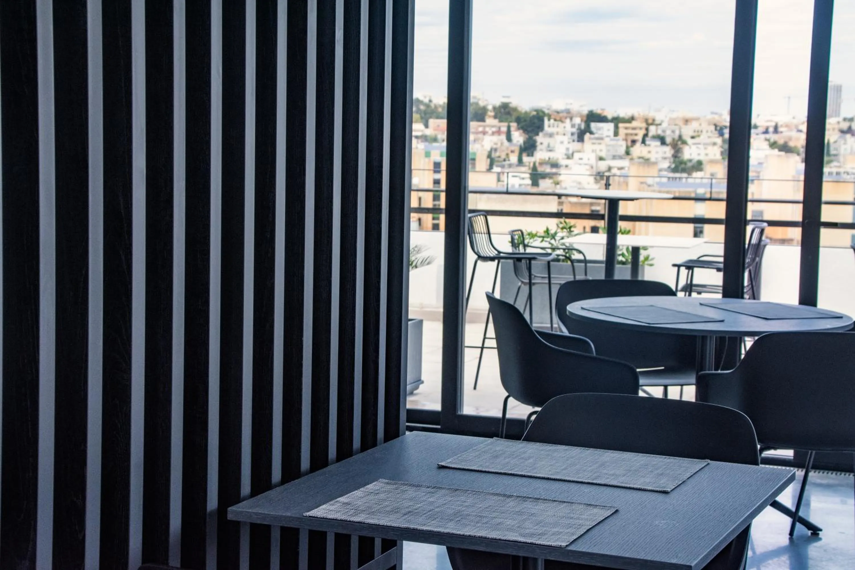 Seating area in Park Heights by the Warren Collection