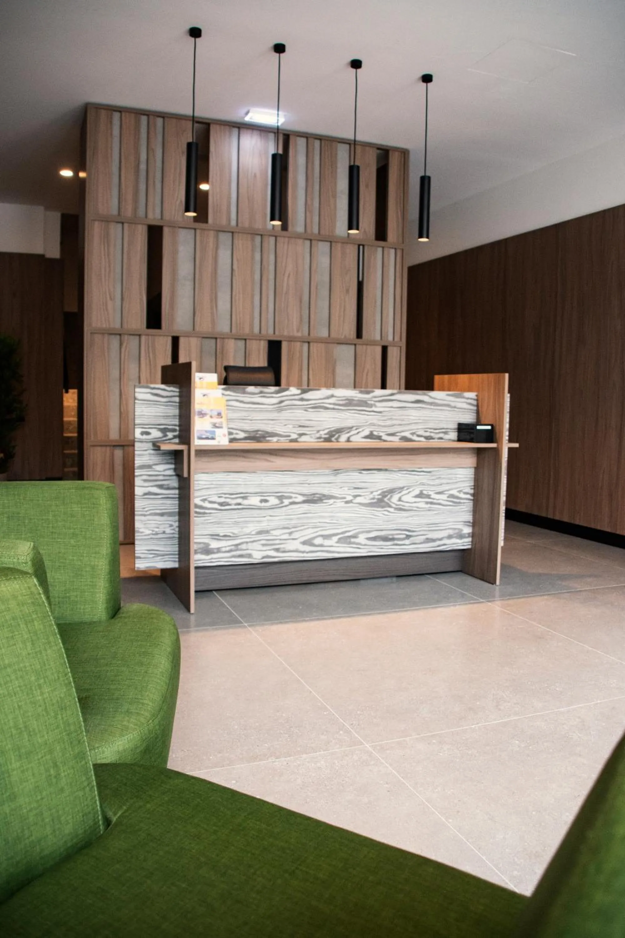 Lobby or reception in Park Heights by the Warren Collection