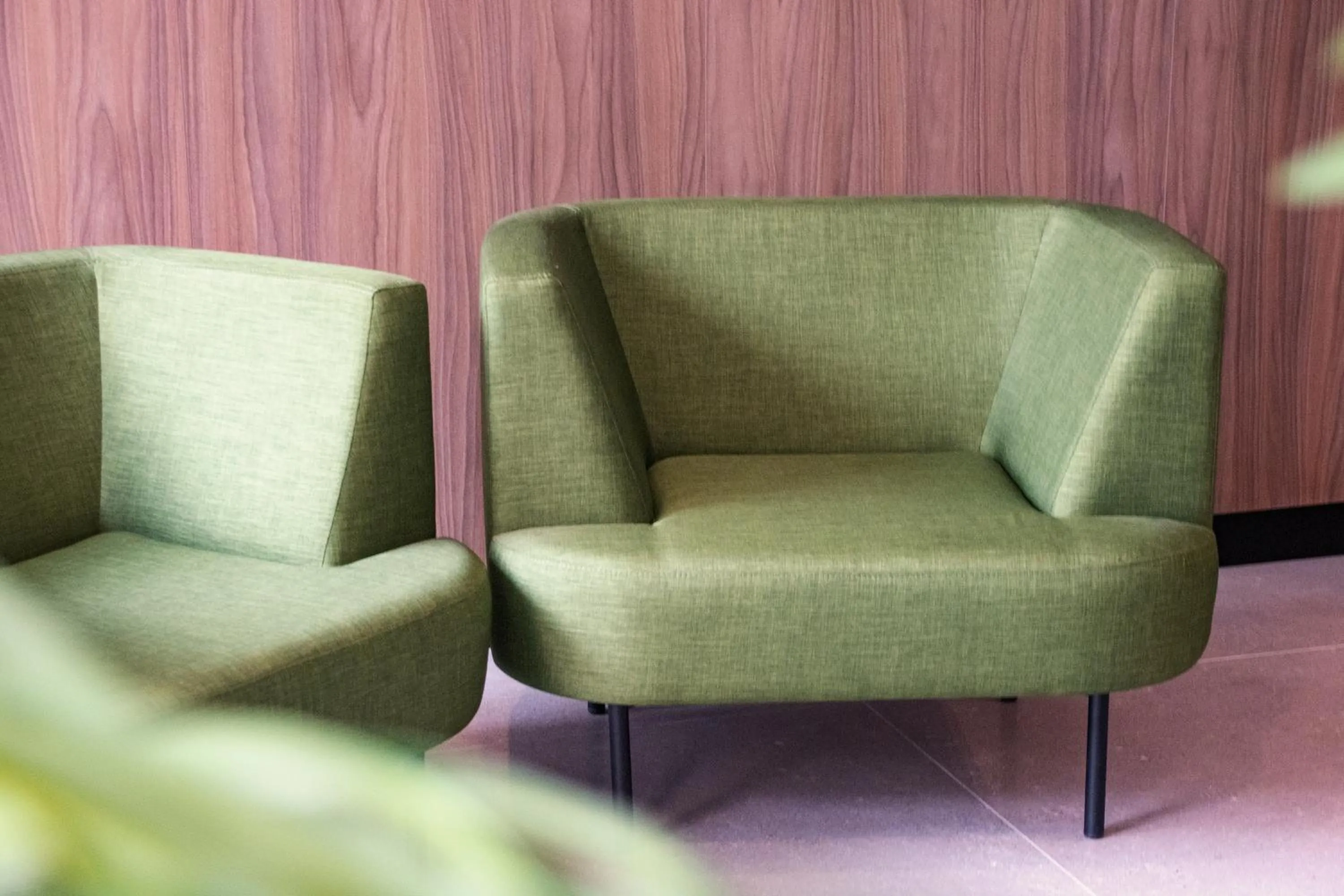 Seating area in Park Heights by the Warren Collection