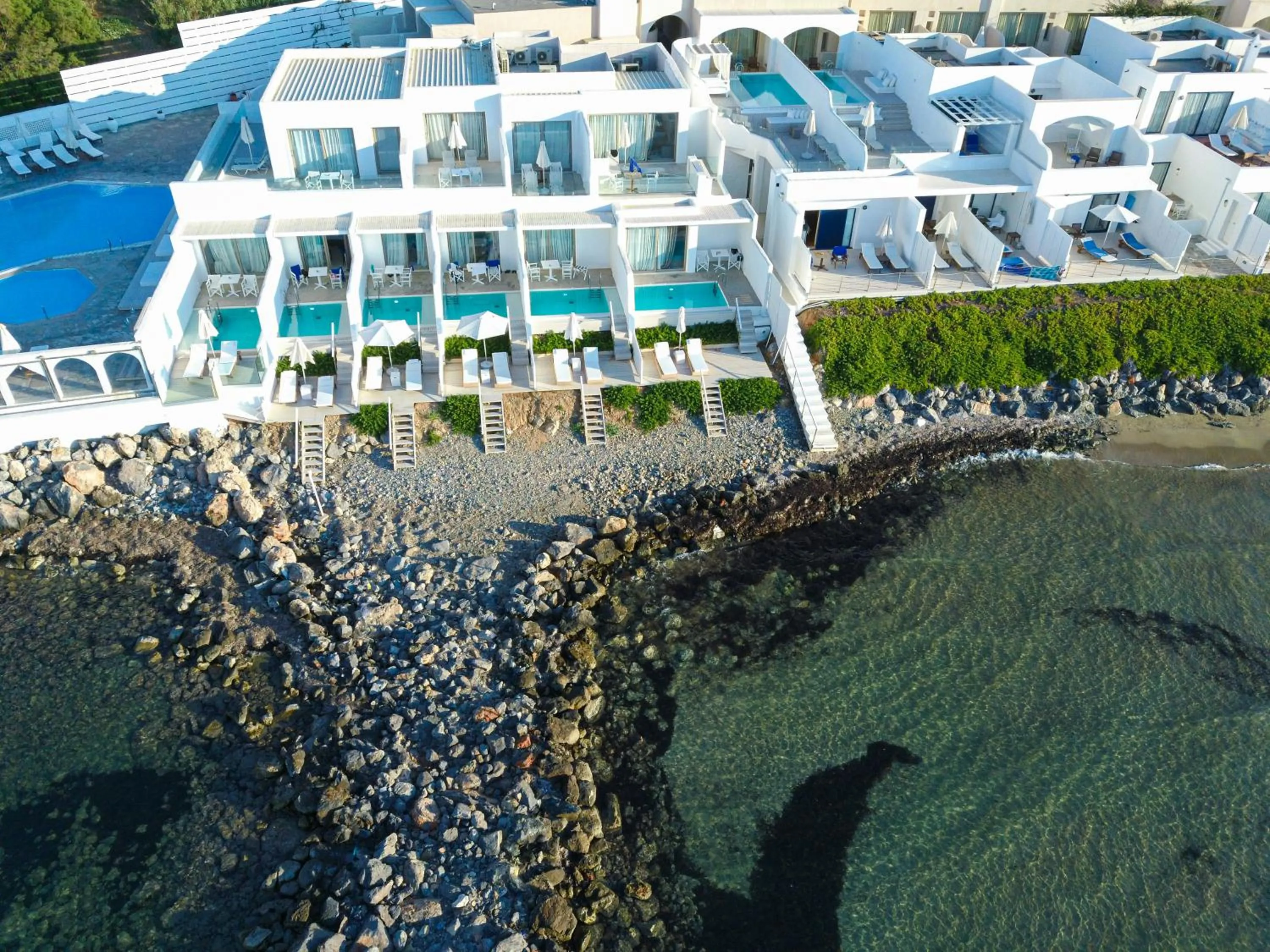 Bird's eye view, Bird's-eye View in Knossos Beach Bungalows Suites Resort & Spa