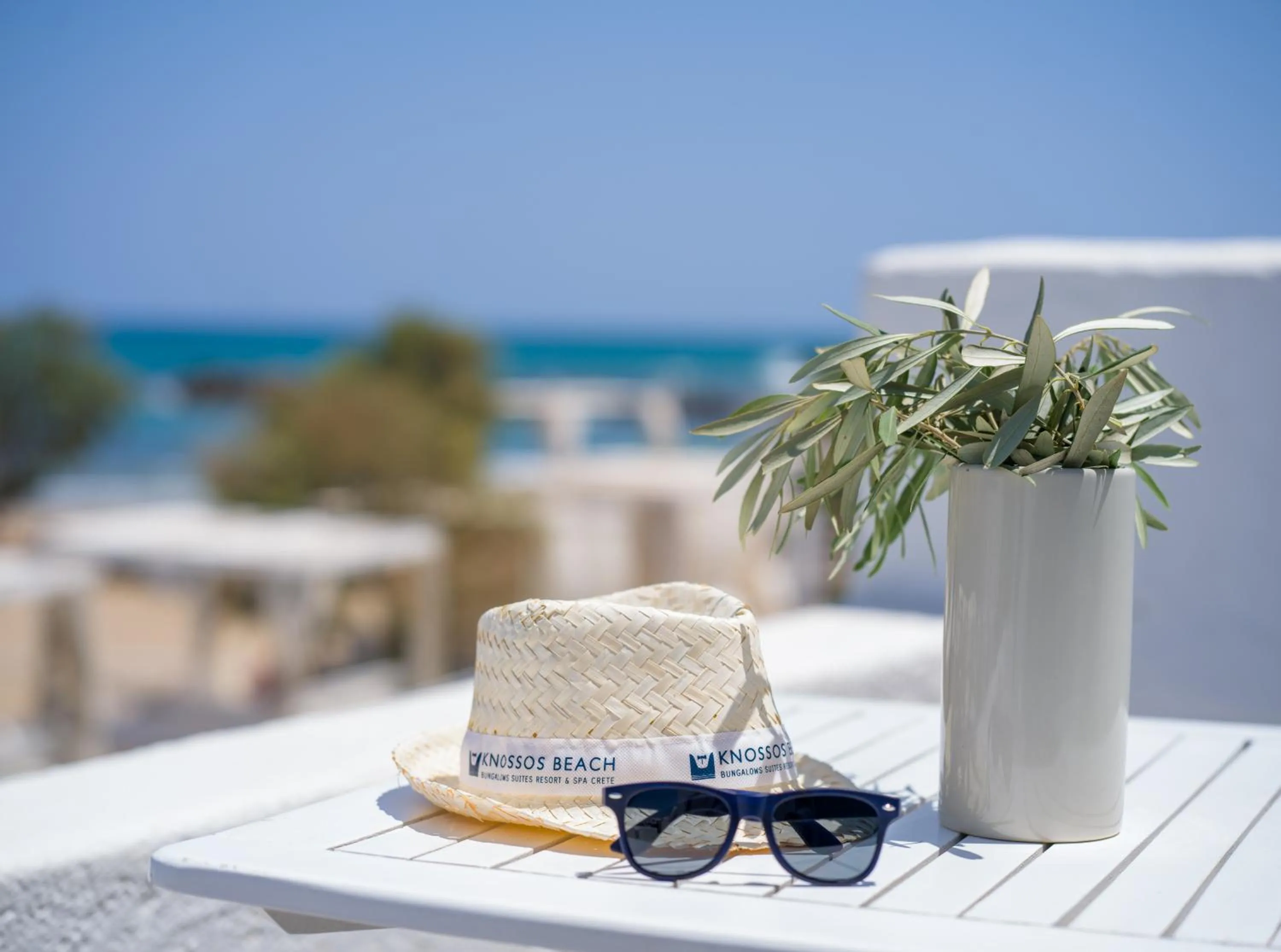 Balcony/Terrace in Knossos Beach Bungalows Suites Resort & Spa