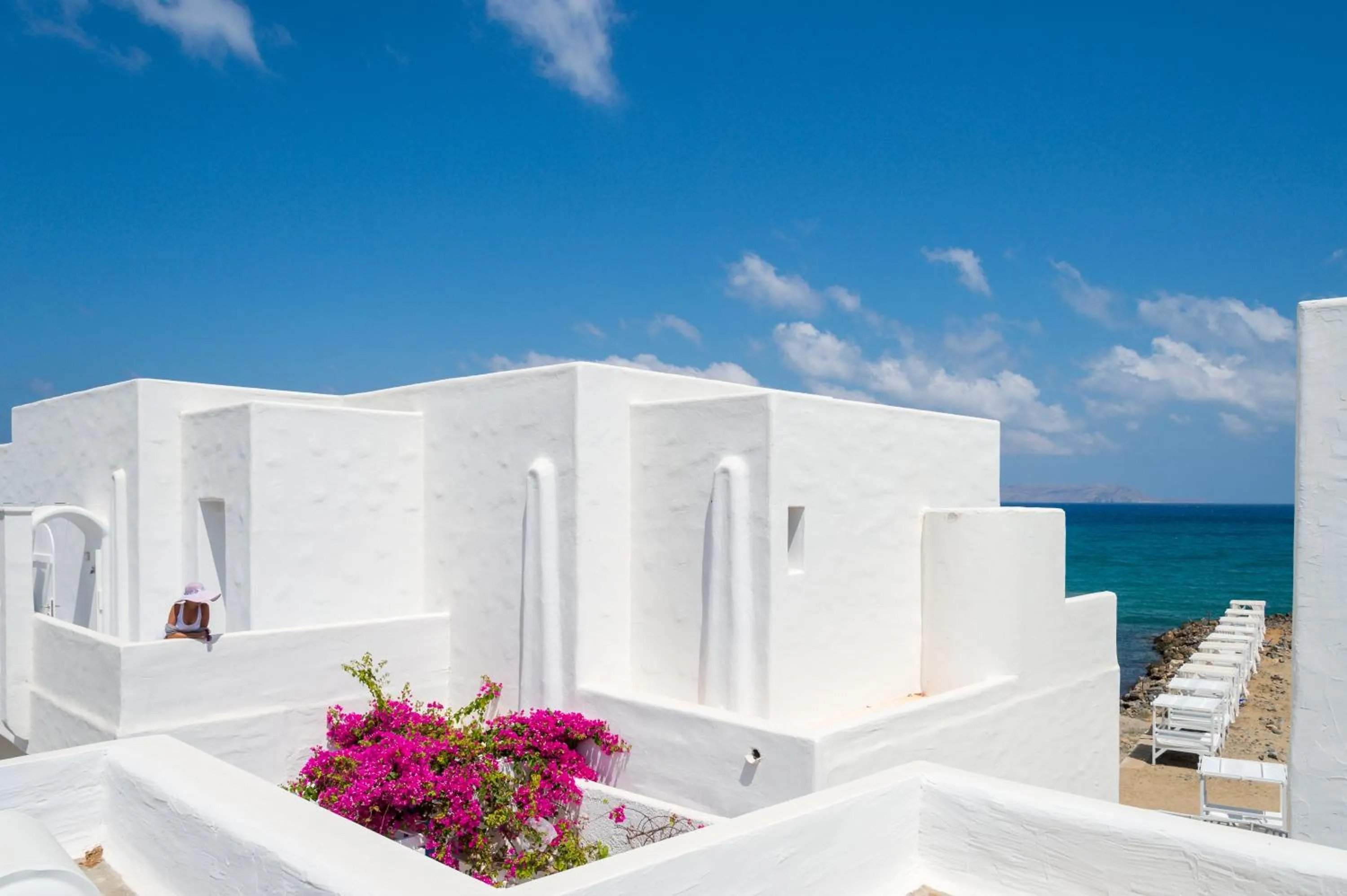 Balcony/Terrace, Property Building in Knossos Beach Bungalows Suites Resort & Spa