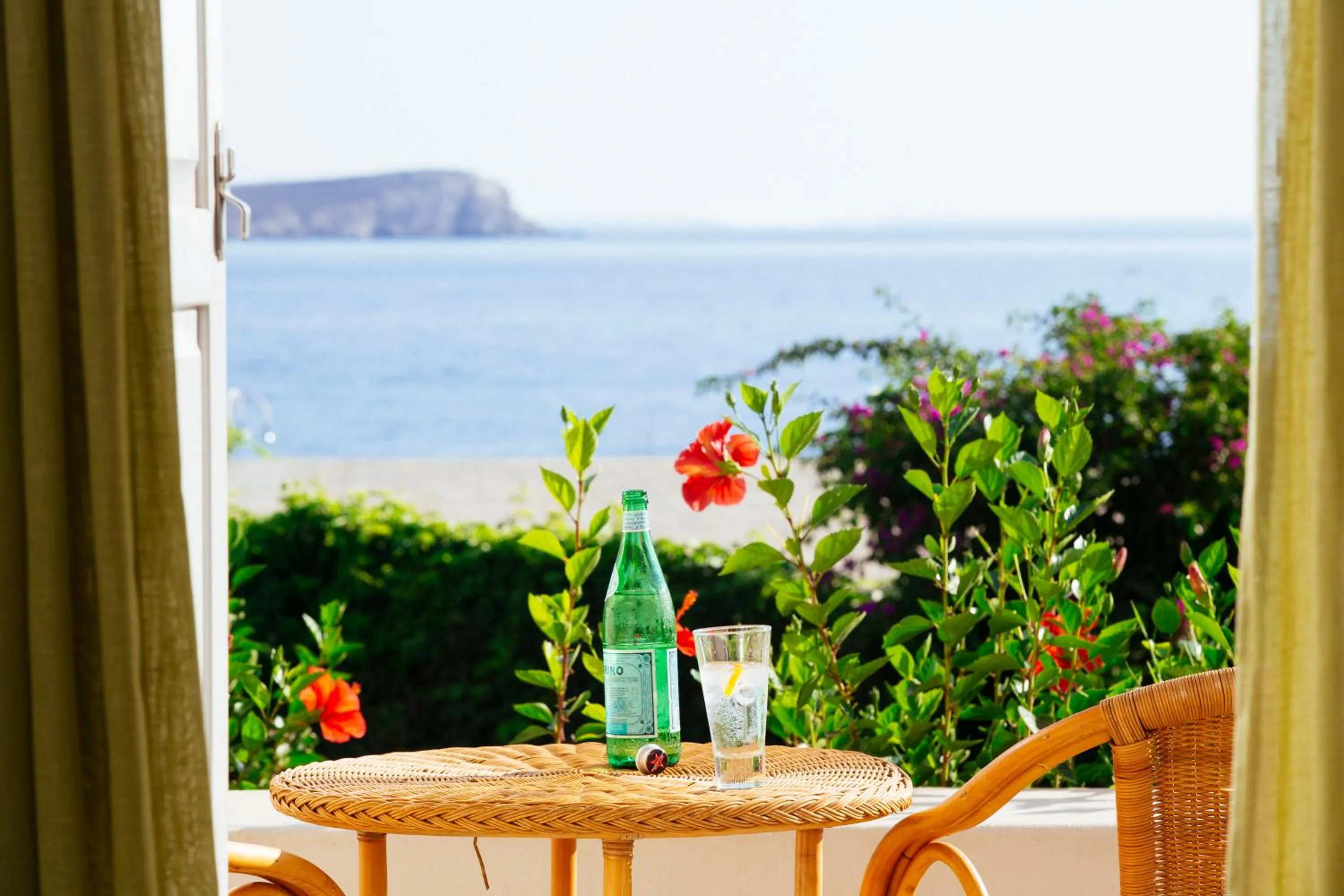 Balcony/Terrace in Poseidon of Paros Hotel & Spa