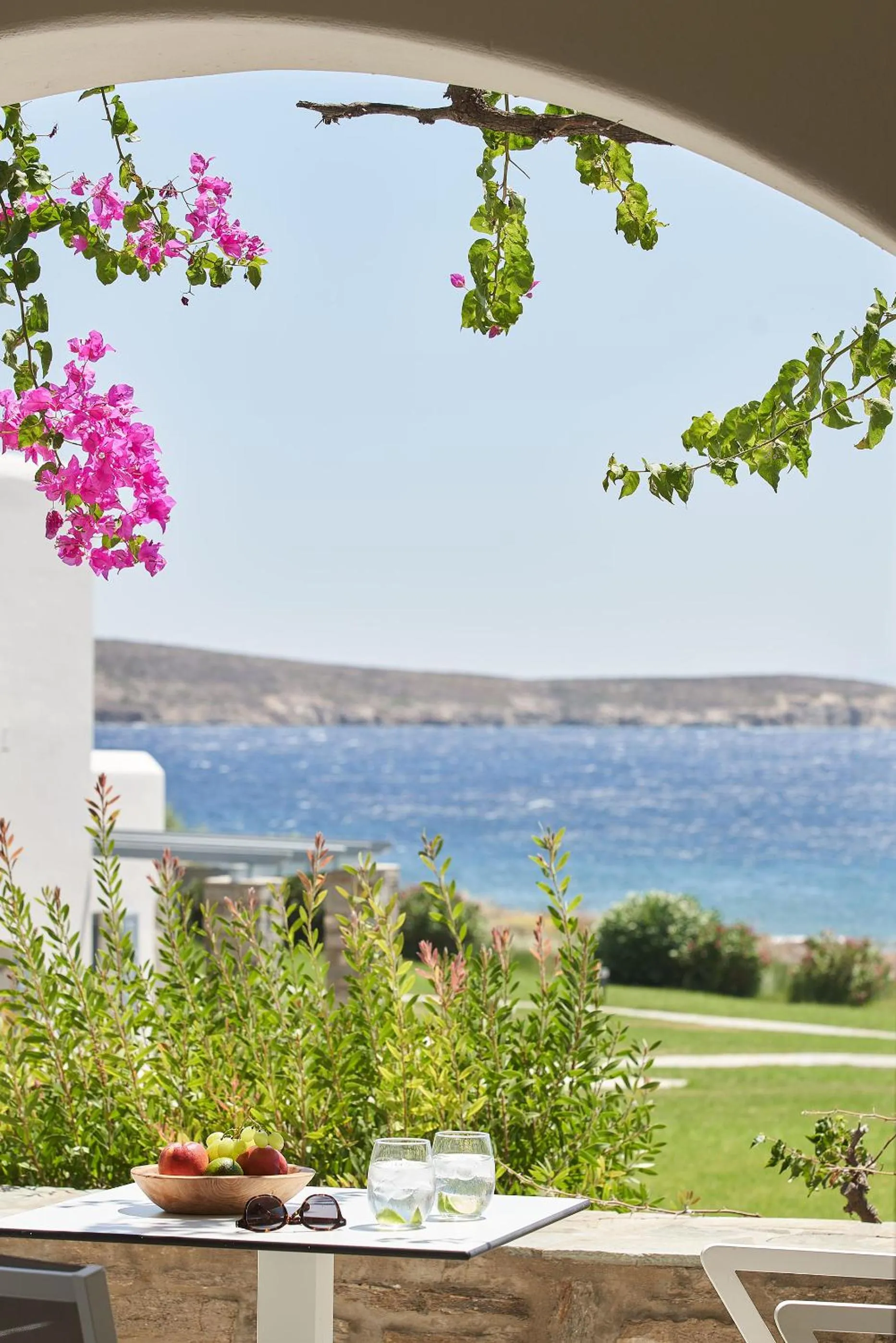 Sea view in Poseidon of Paros Hotel & Spa