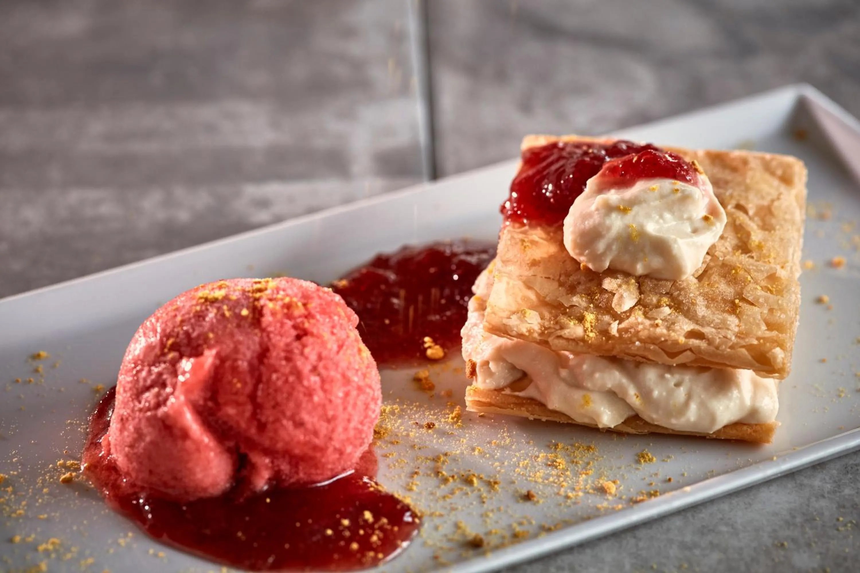 Food in Poseidon of Paros Hotel & Spa