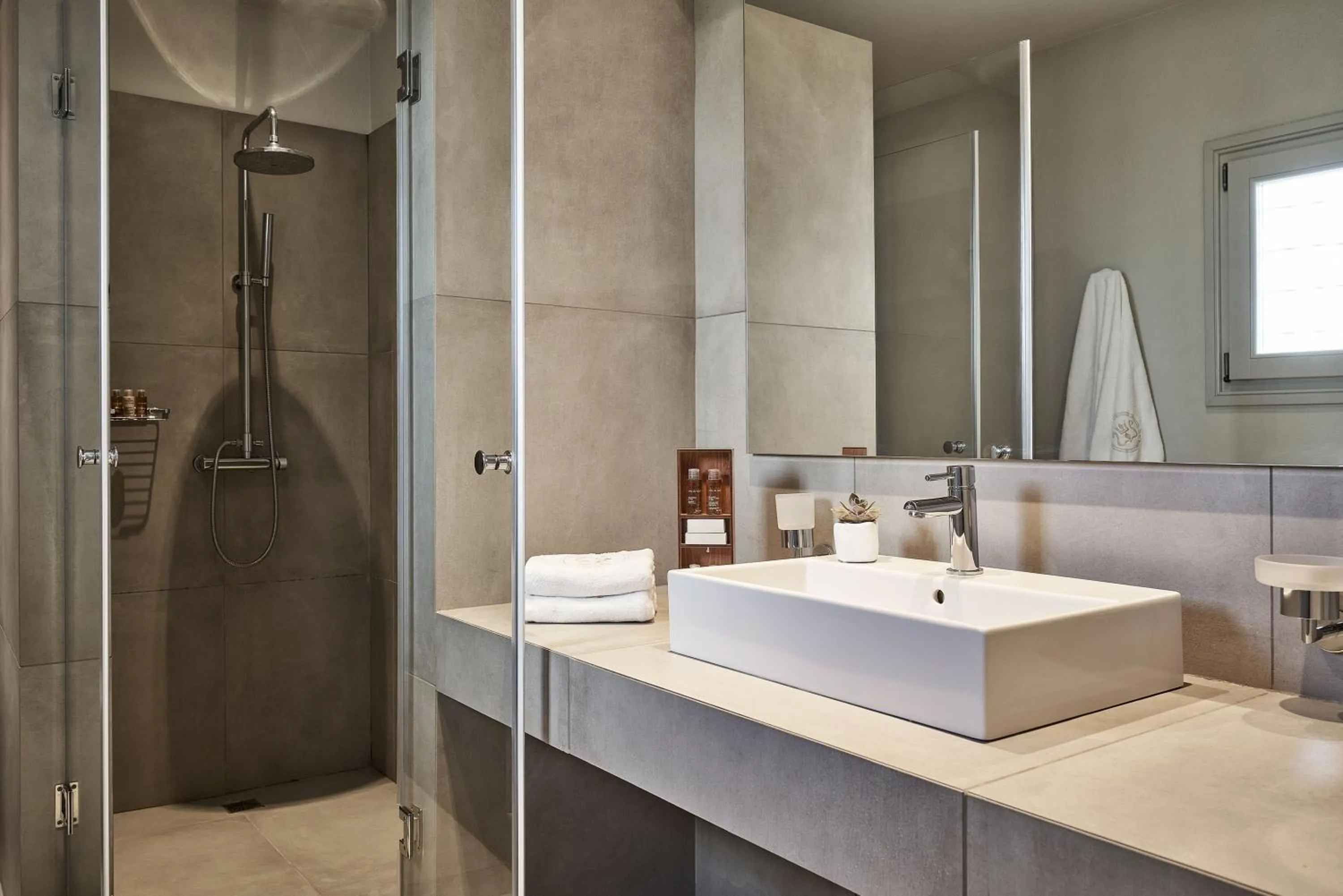 Bathroom in Poseidon of Paros Hotel & Spa