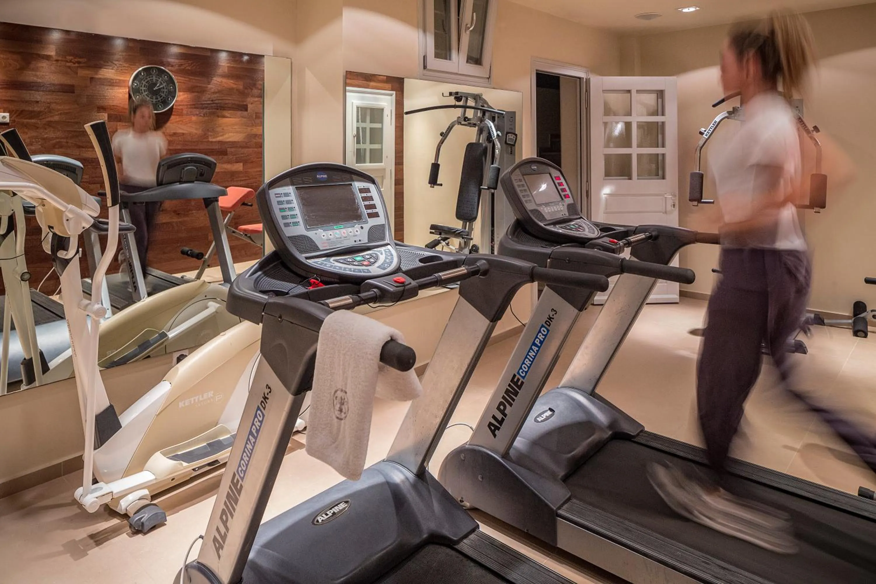 Fitness centre/facilities in Poseidon of Paros Hotel & Spa