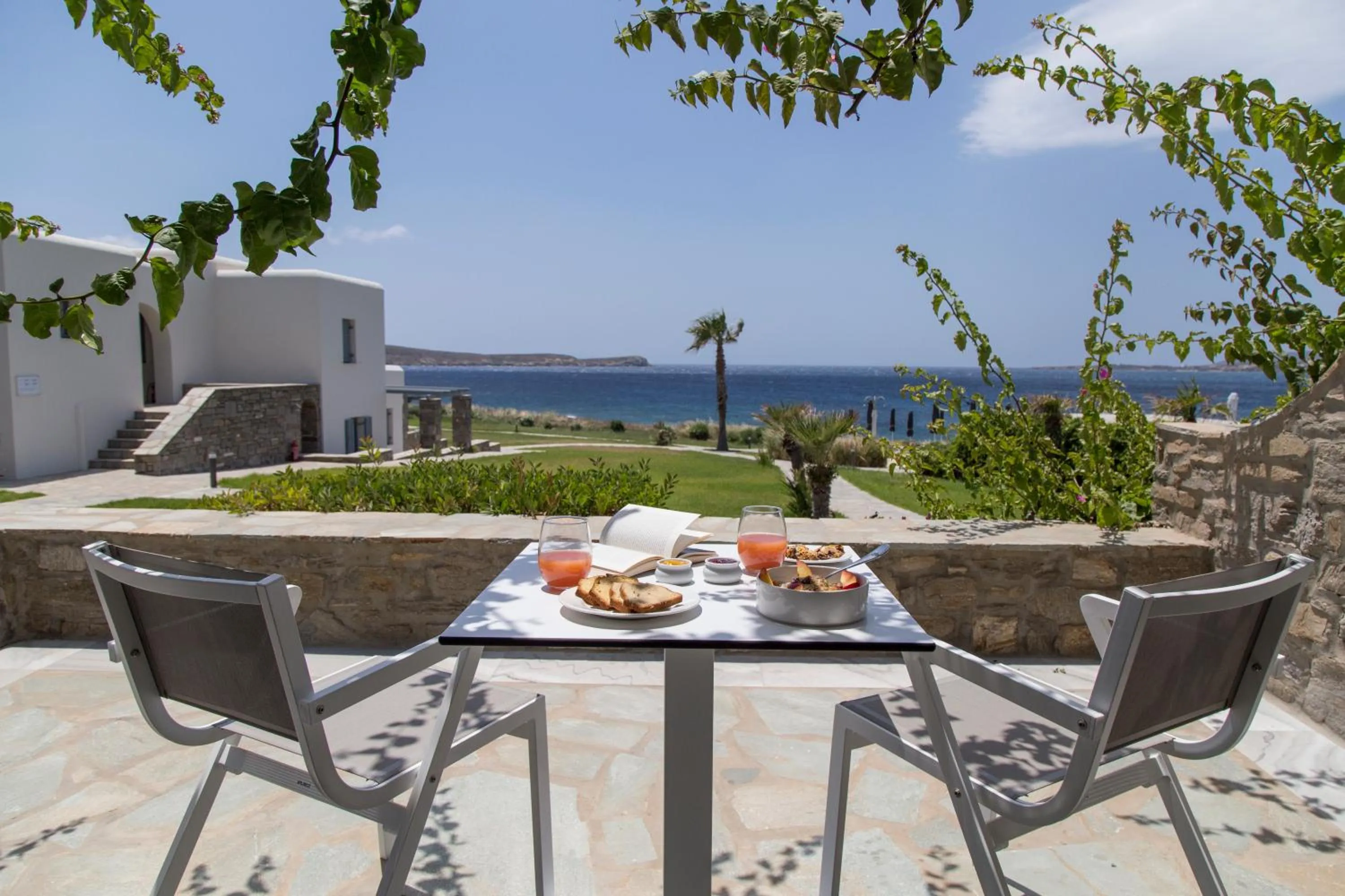 Balcony/Terrace in Poseidon of Paros Hotel & Spa