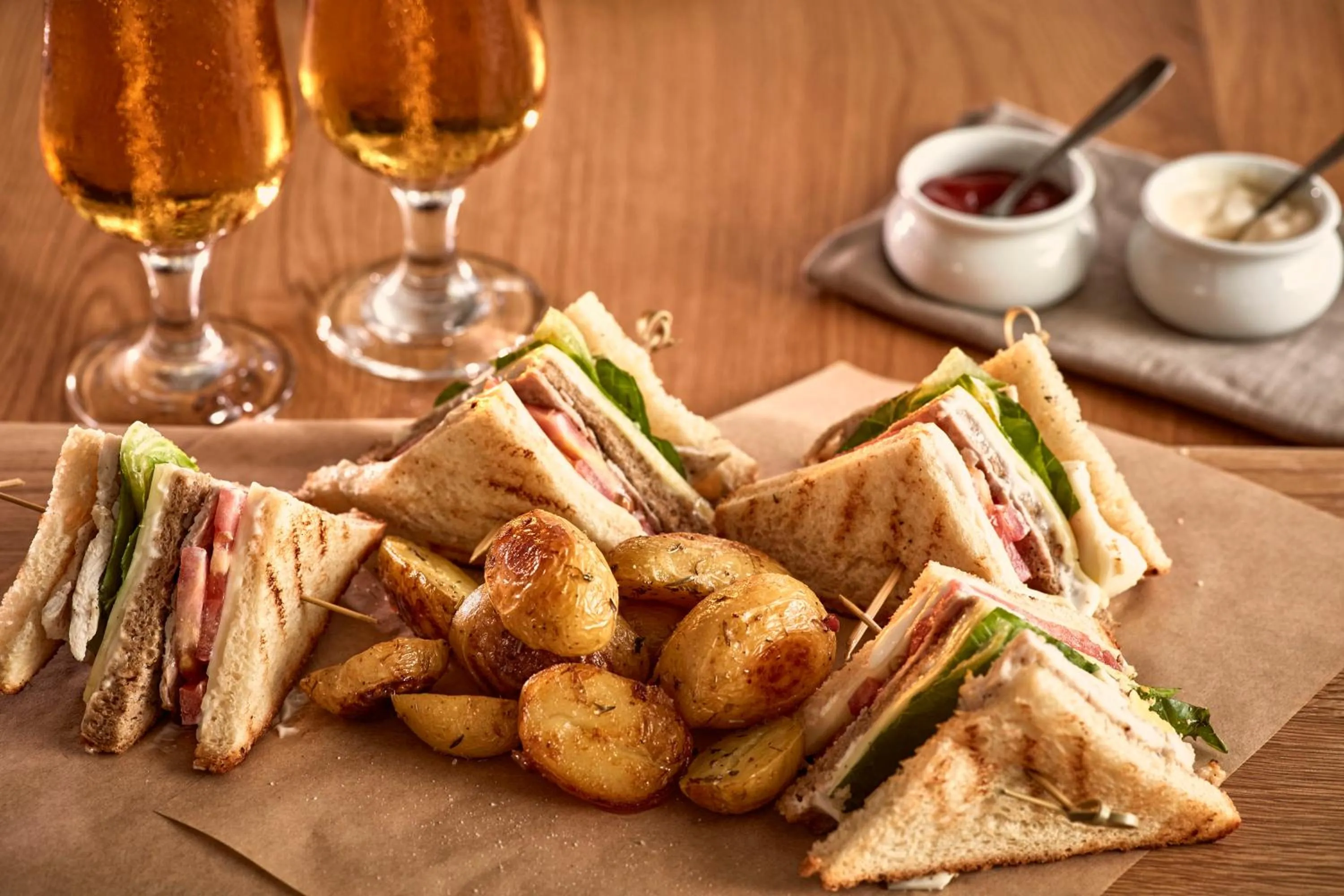 Food in Poseidon of Paros Hotel & Spa