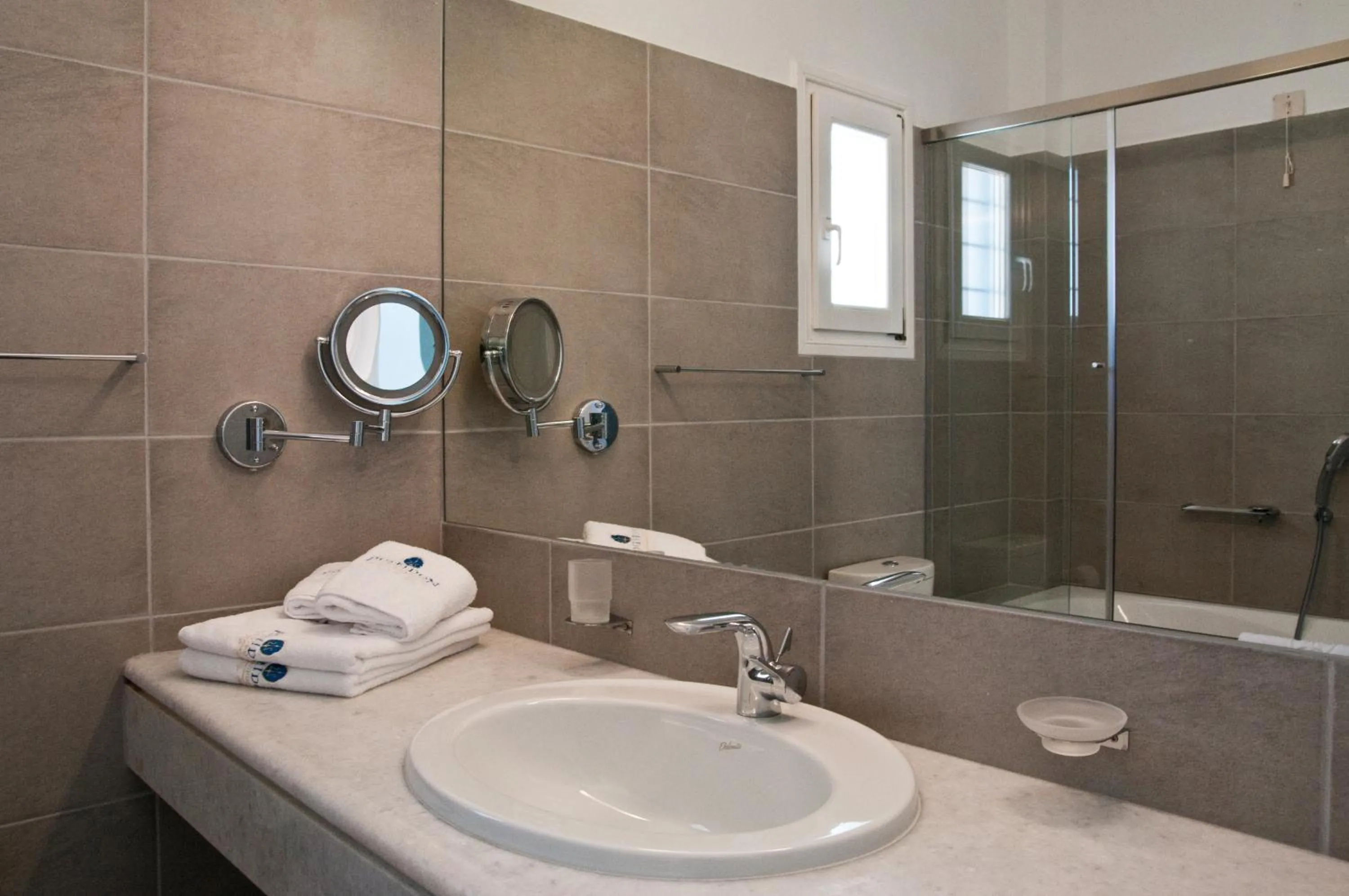 Bathroom in Poseidon of Paros Hotel & Spa