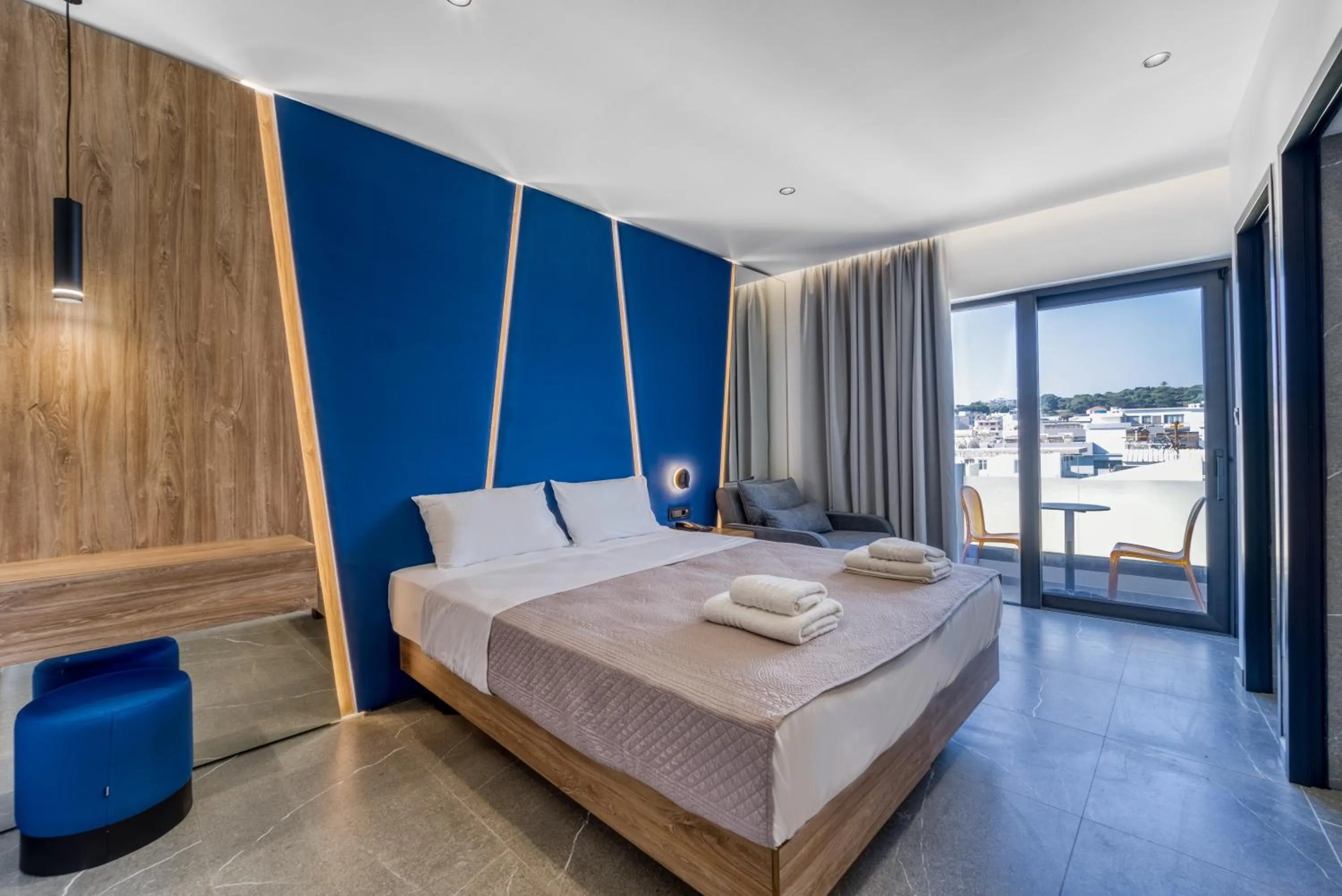 Bed in Island Sea Side Hotel - Adults Only