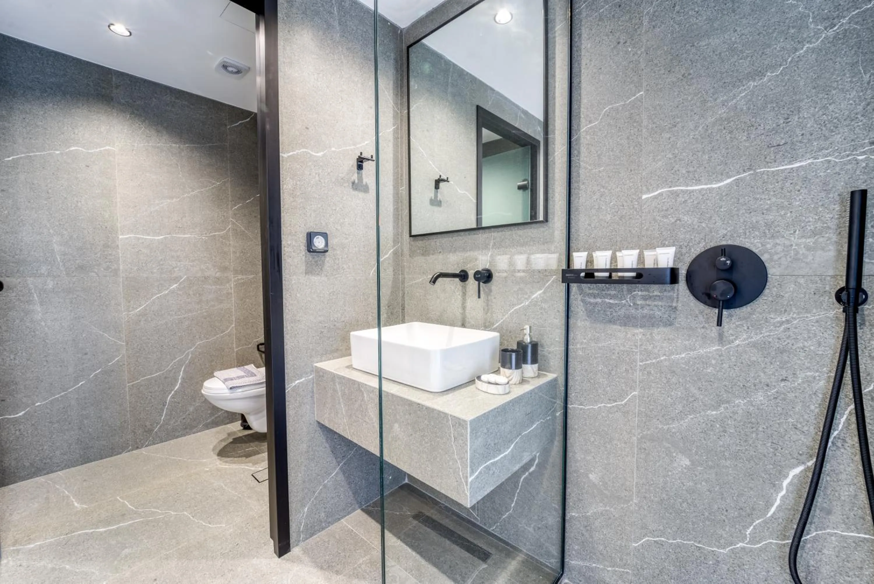 Shower in Island Sea Side Hotel - Adults Only