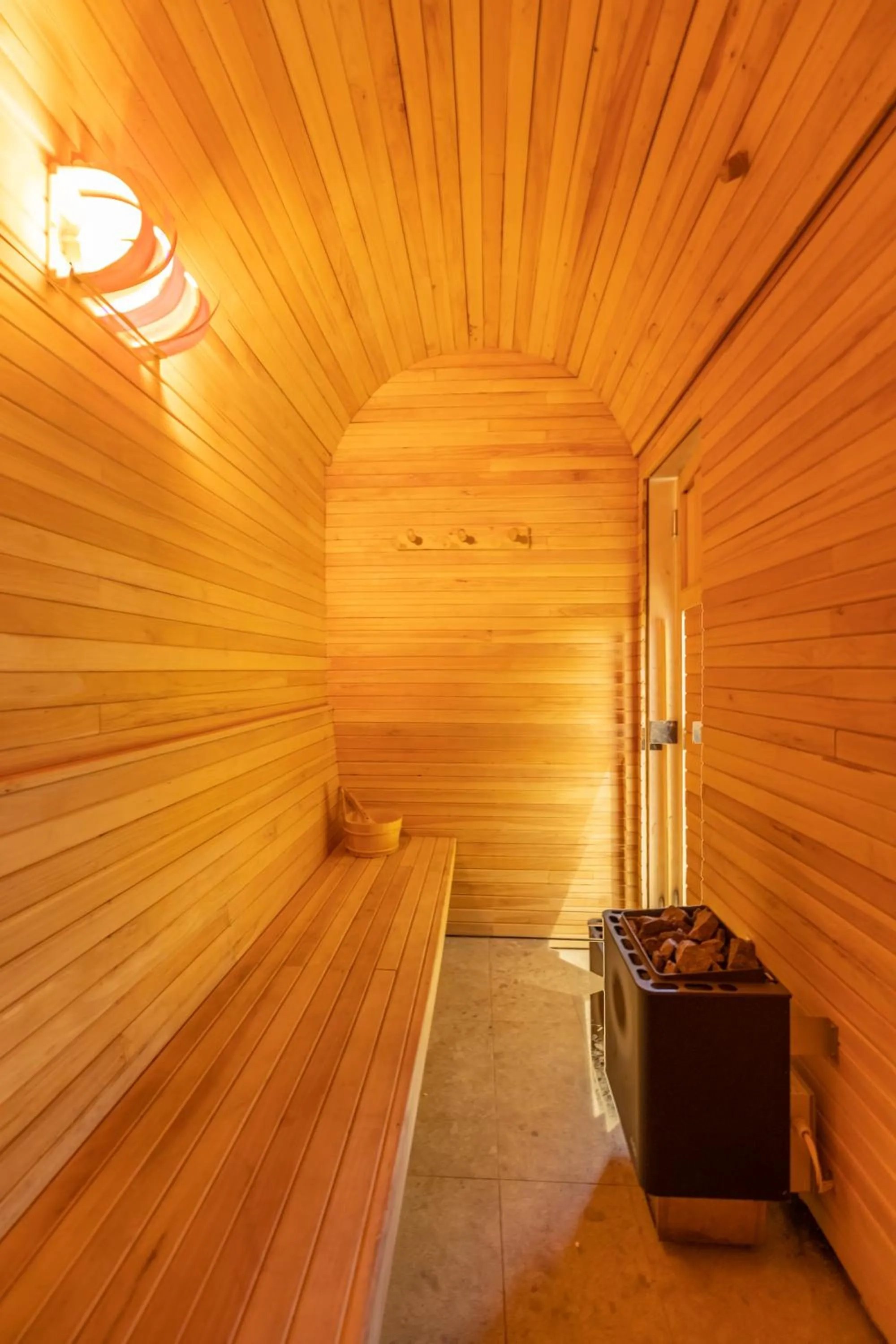 Sauna in Broadwalk Residency