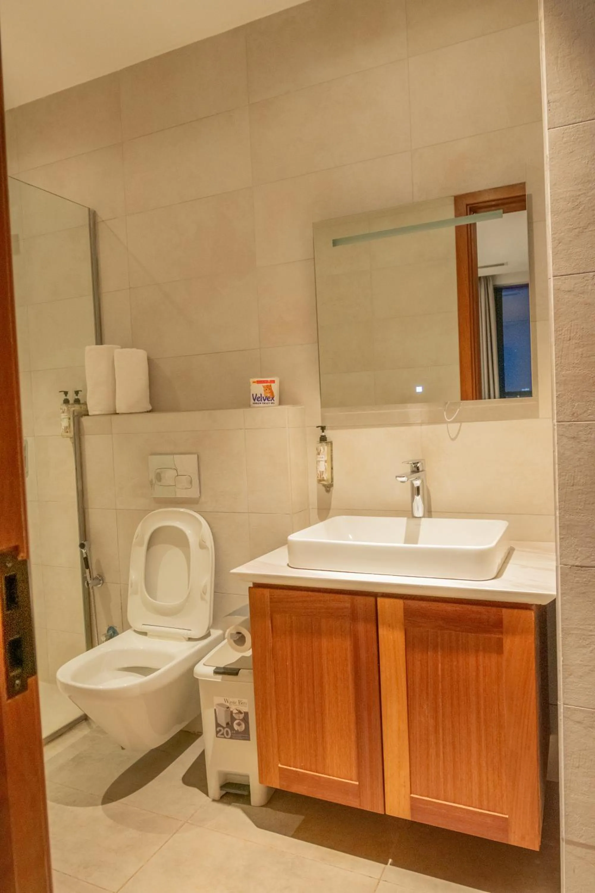 Toilet in Broadwalk Residency