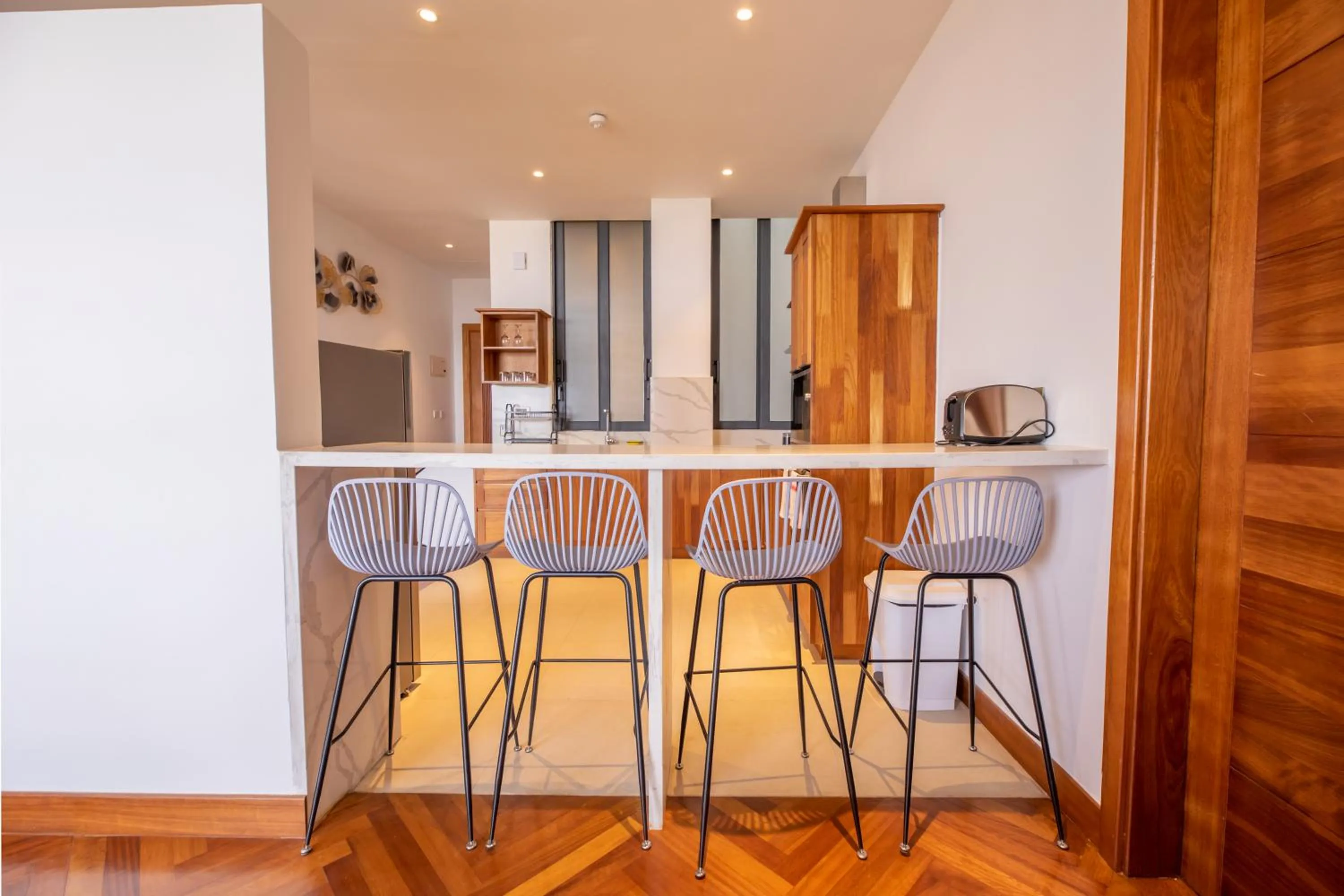 Kitchen or kitchenette in Broadwalk Residency