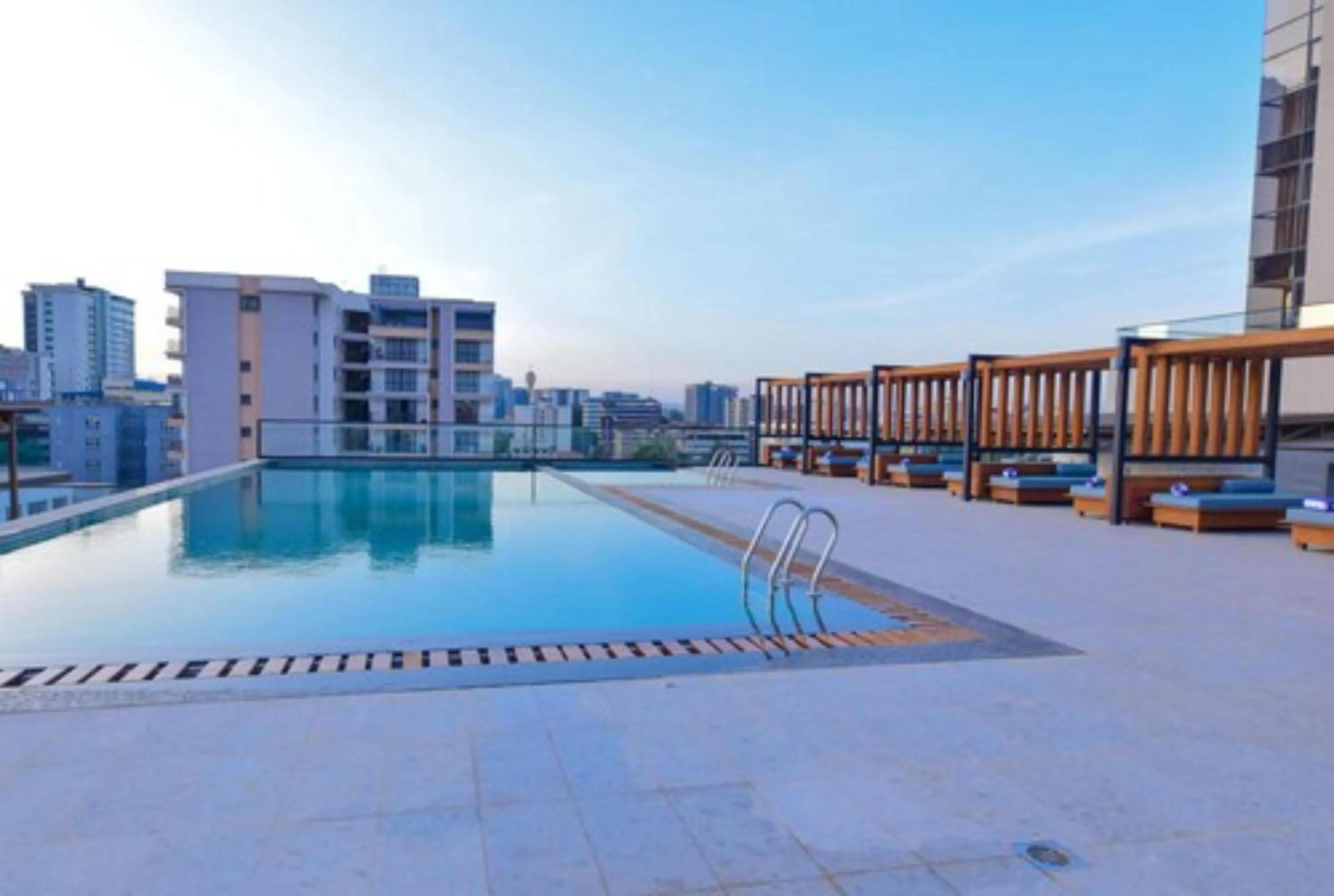 Property building in Broadwalk Residency