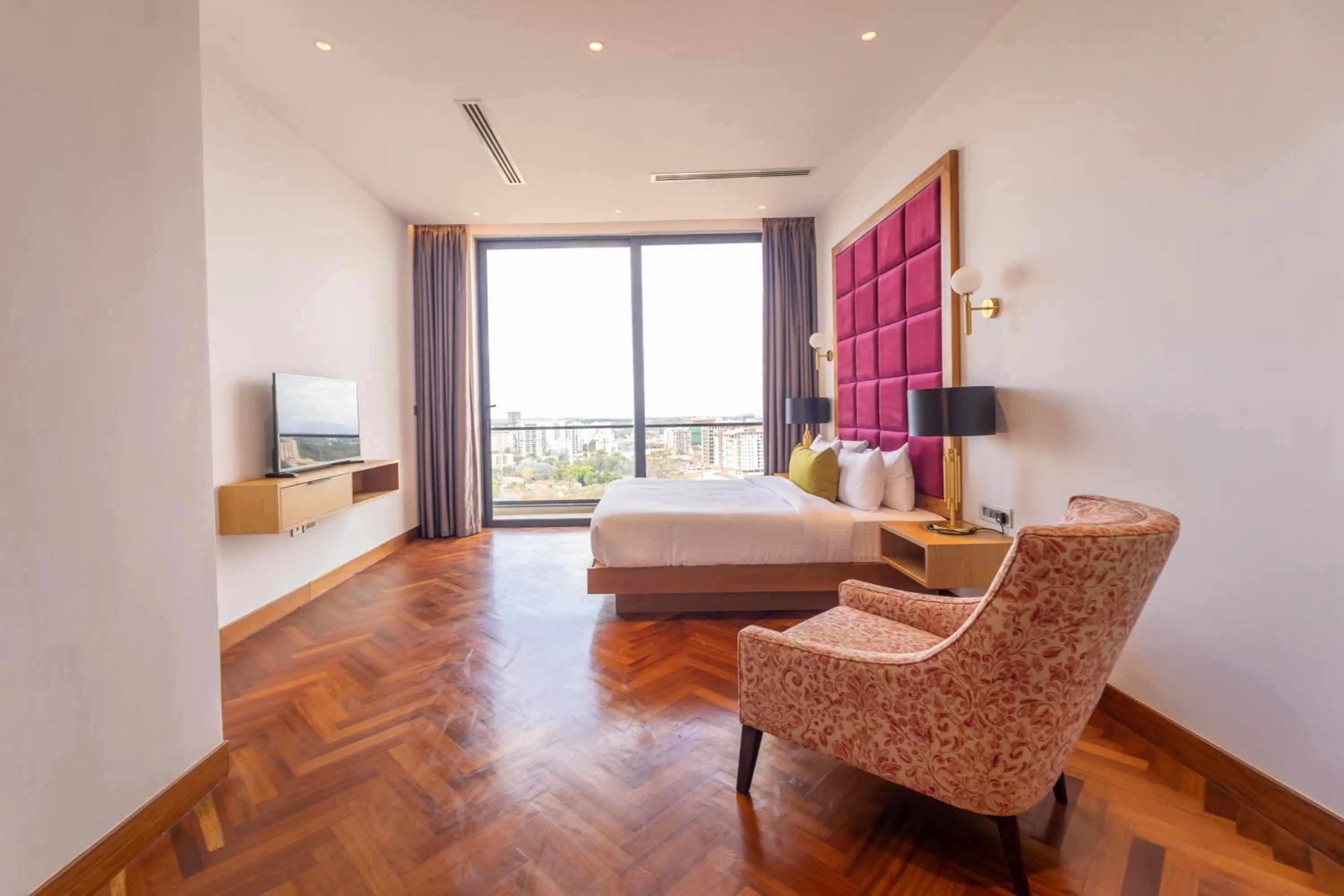 Bed in Broadwalk Residency