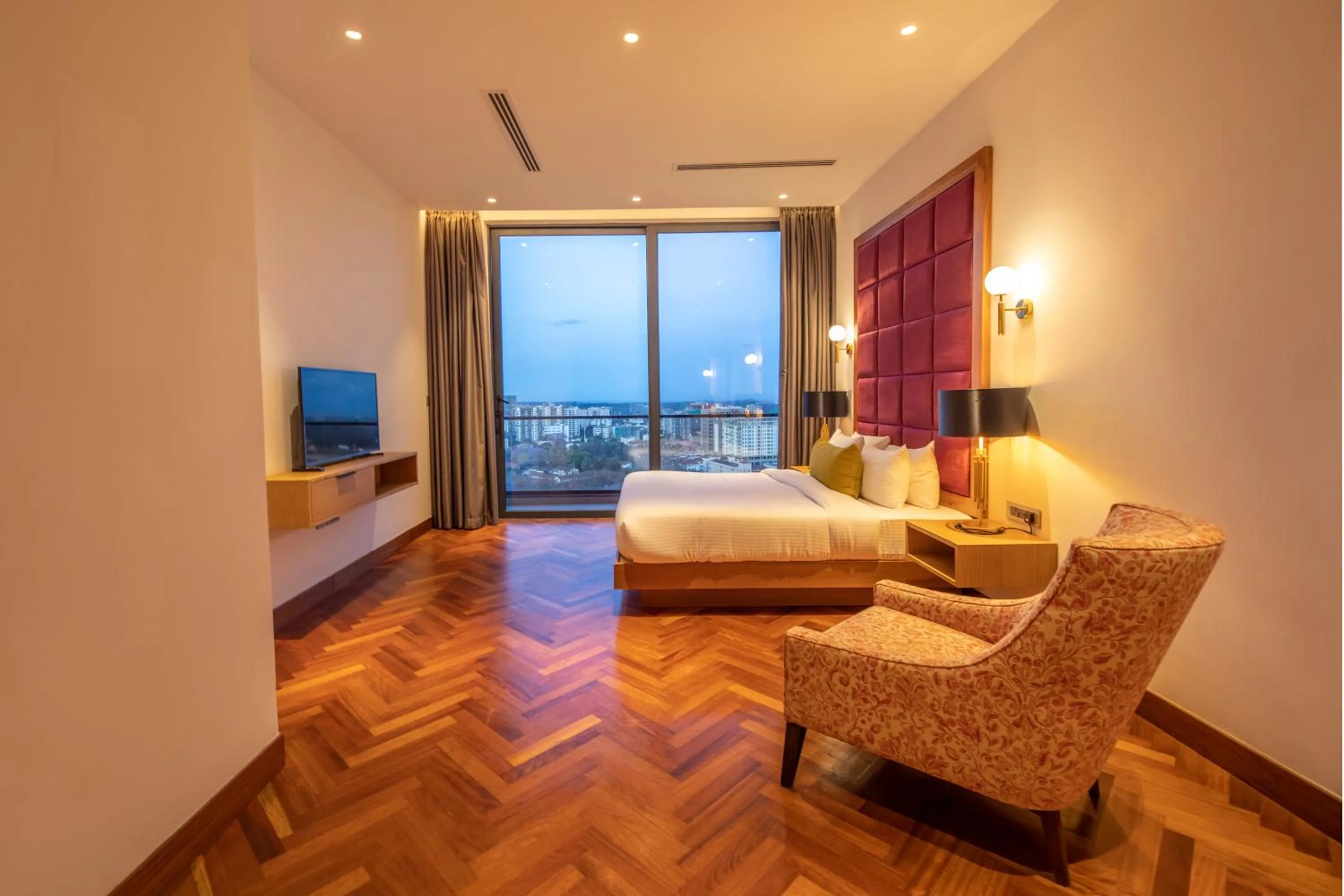 Bed in Broadwalk Residency