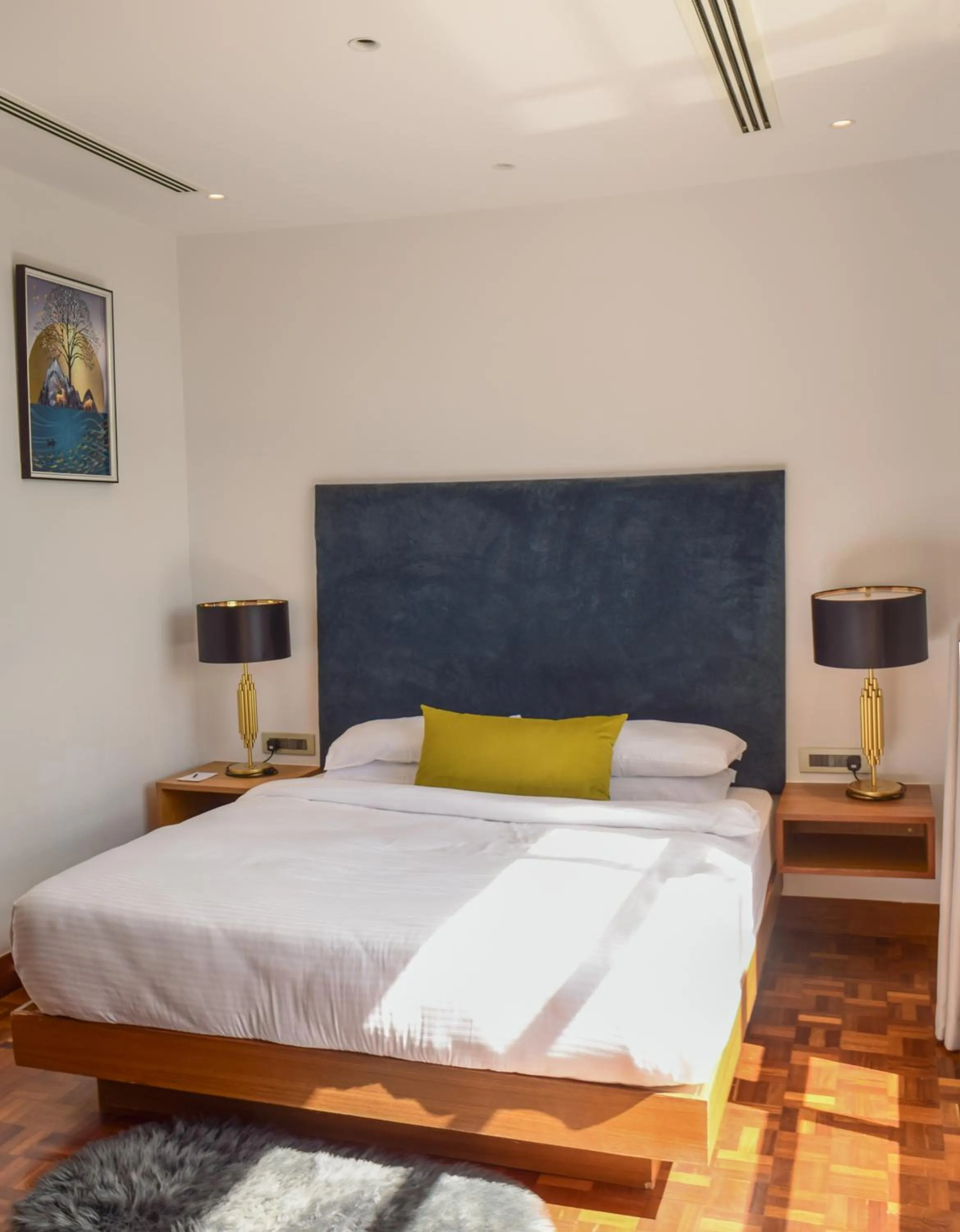 Bedroom, Bed in Broadwalk Residency