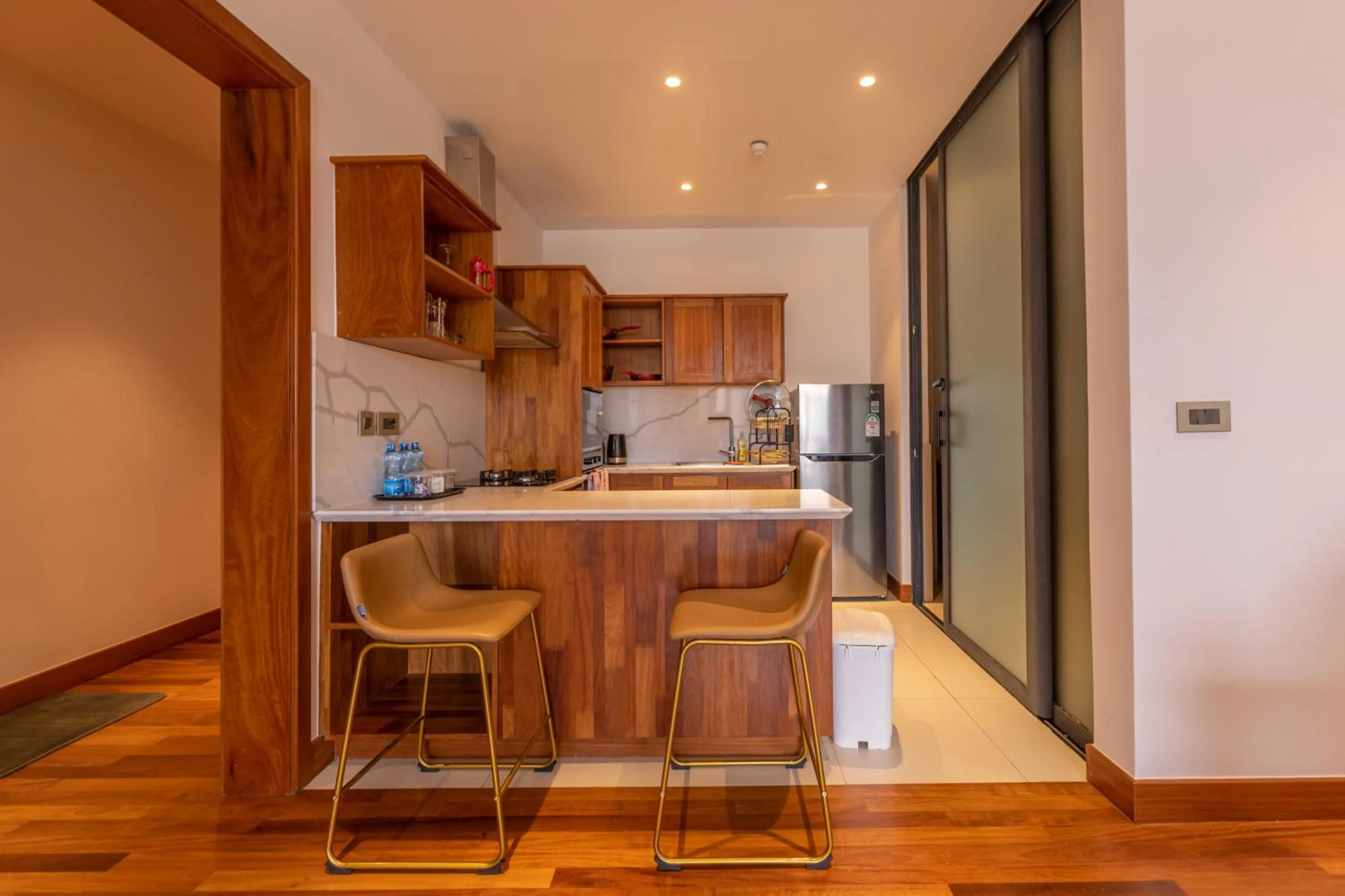 kitchen in Broadwalk Residency