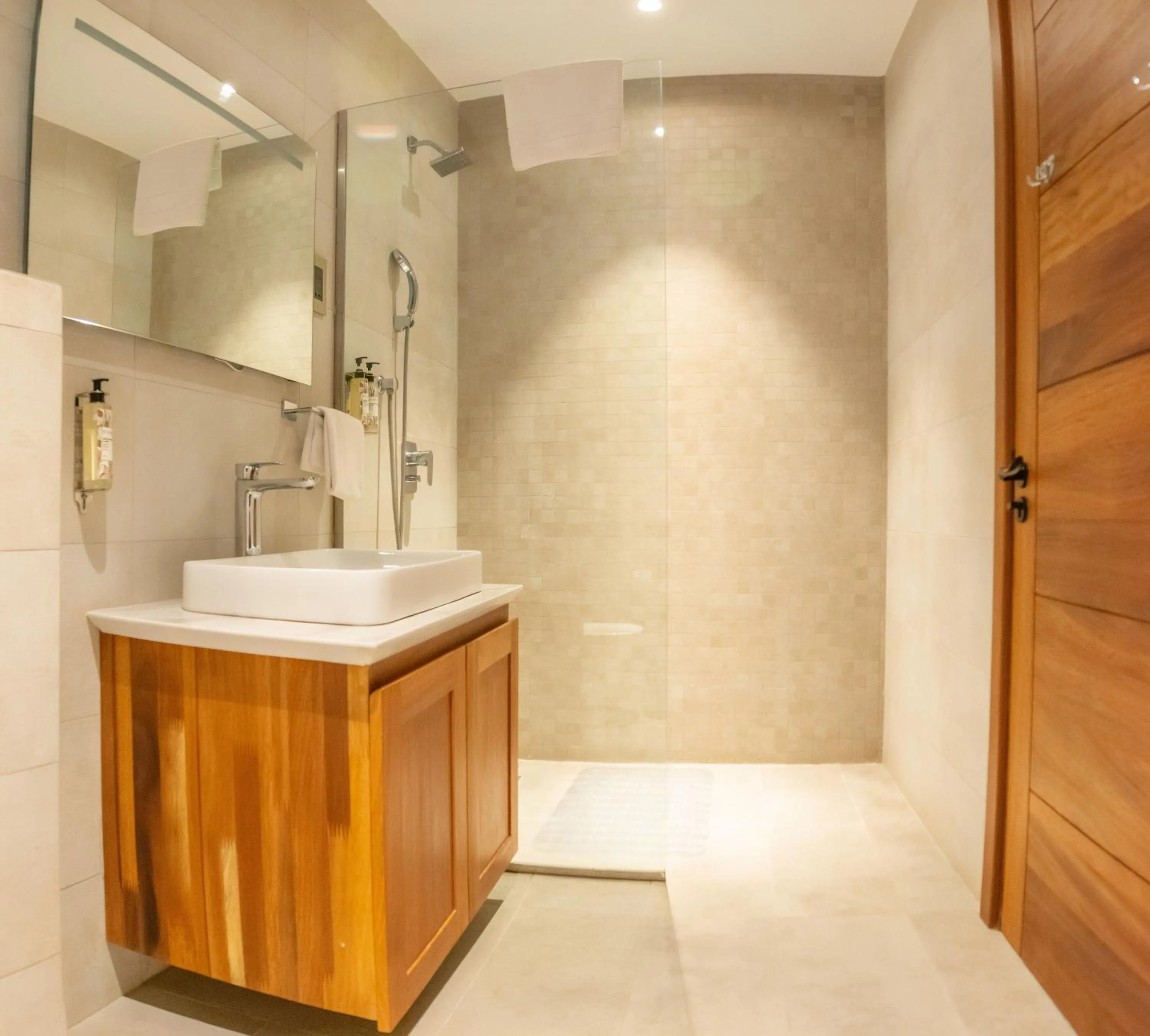 Shower in Broadwalk Residency