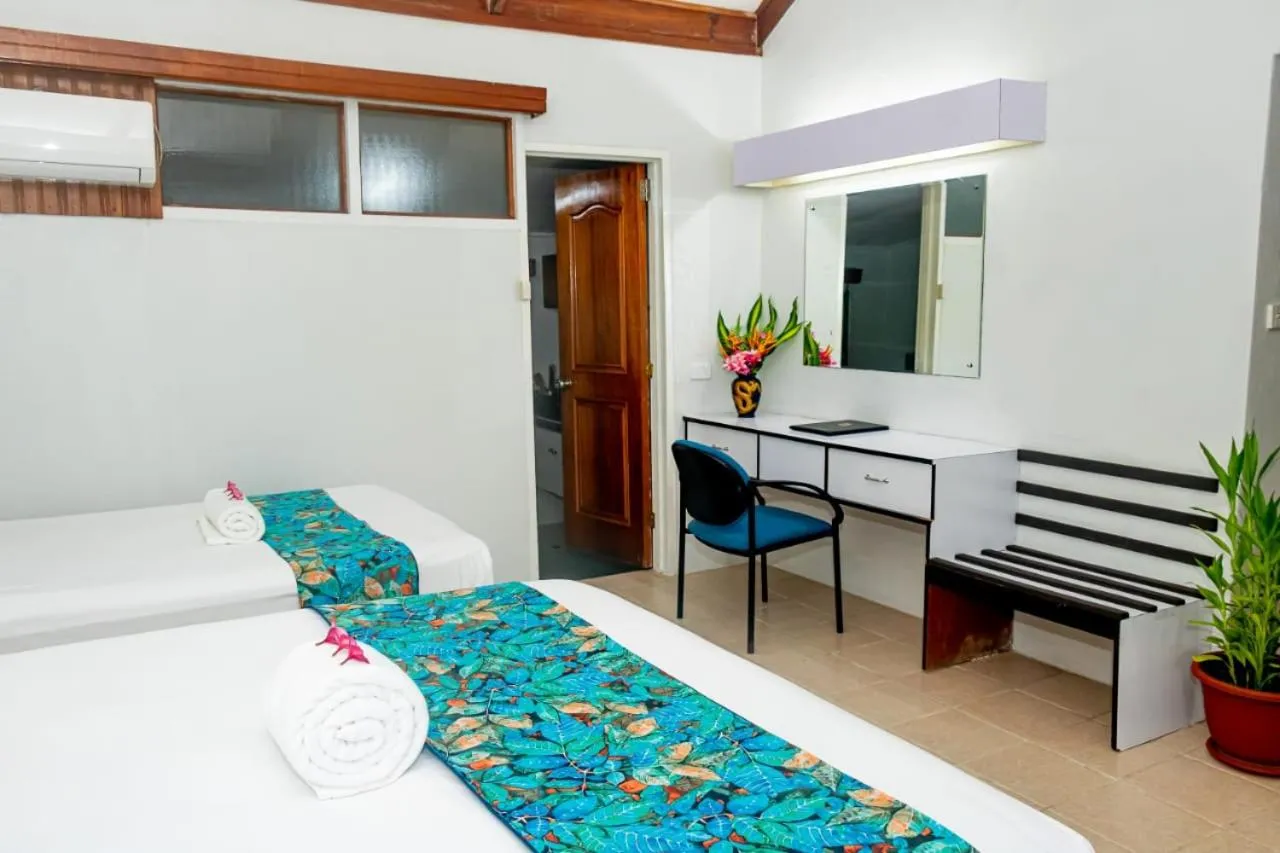 Bed in Honiara Hotel