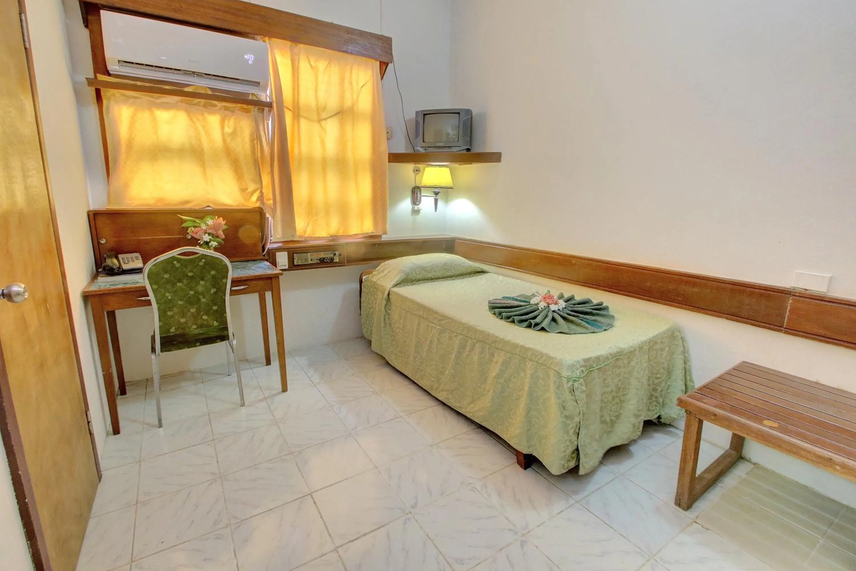 Bed in Honiara Hotel