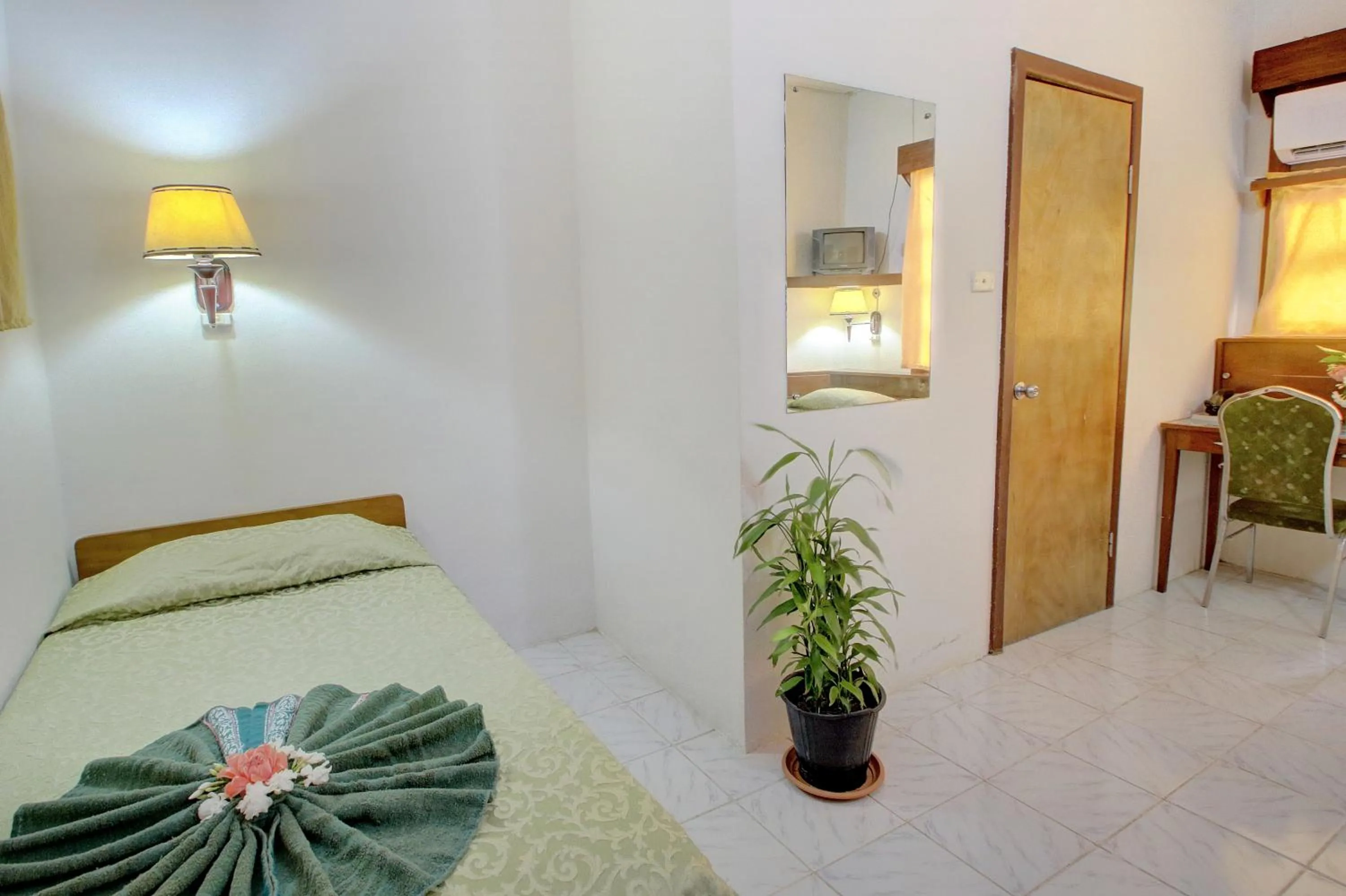 Bed in Honiara Hotel